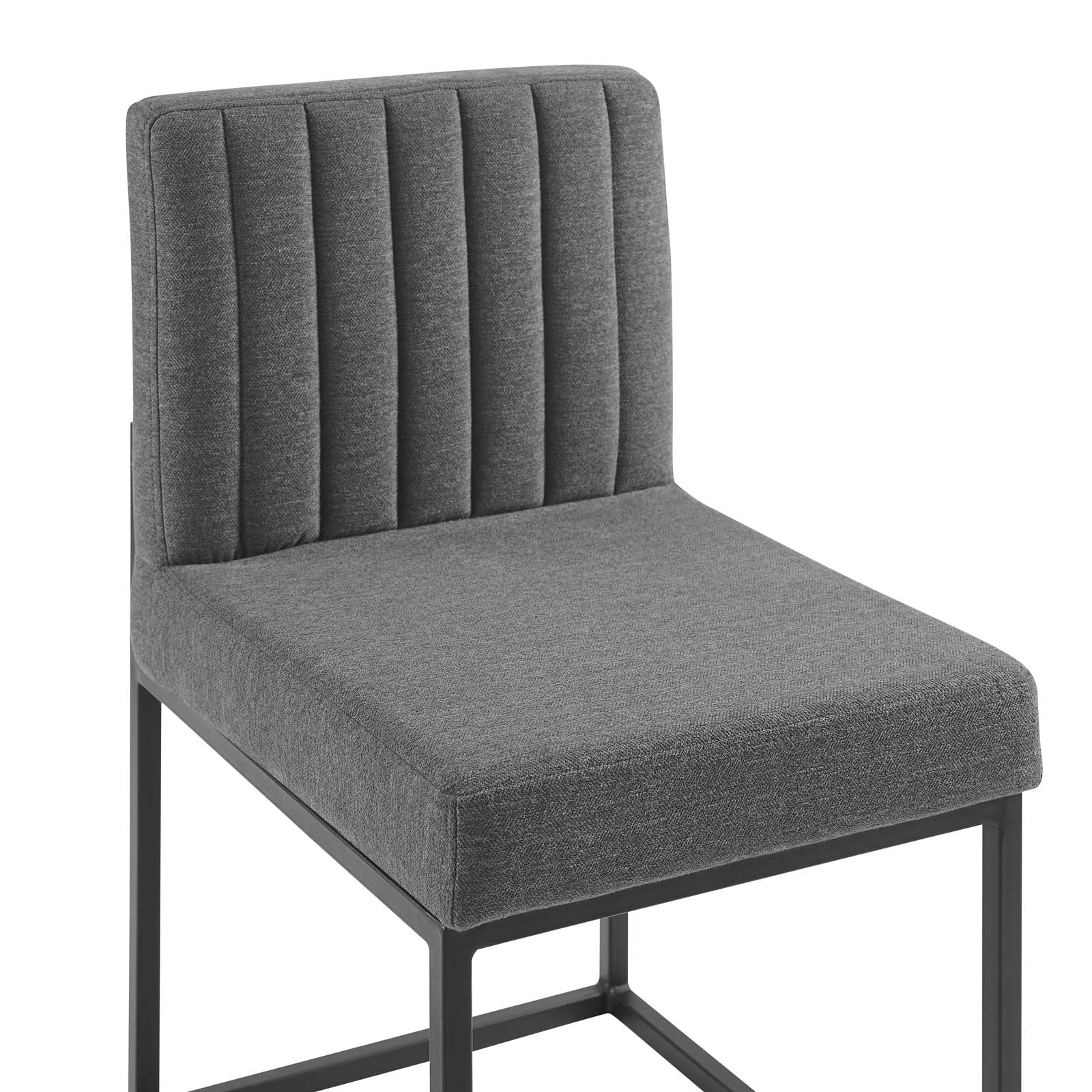 Modway Carriage Dining Chair Upholstered Fabric Set of 2 | Dining Chairs | 