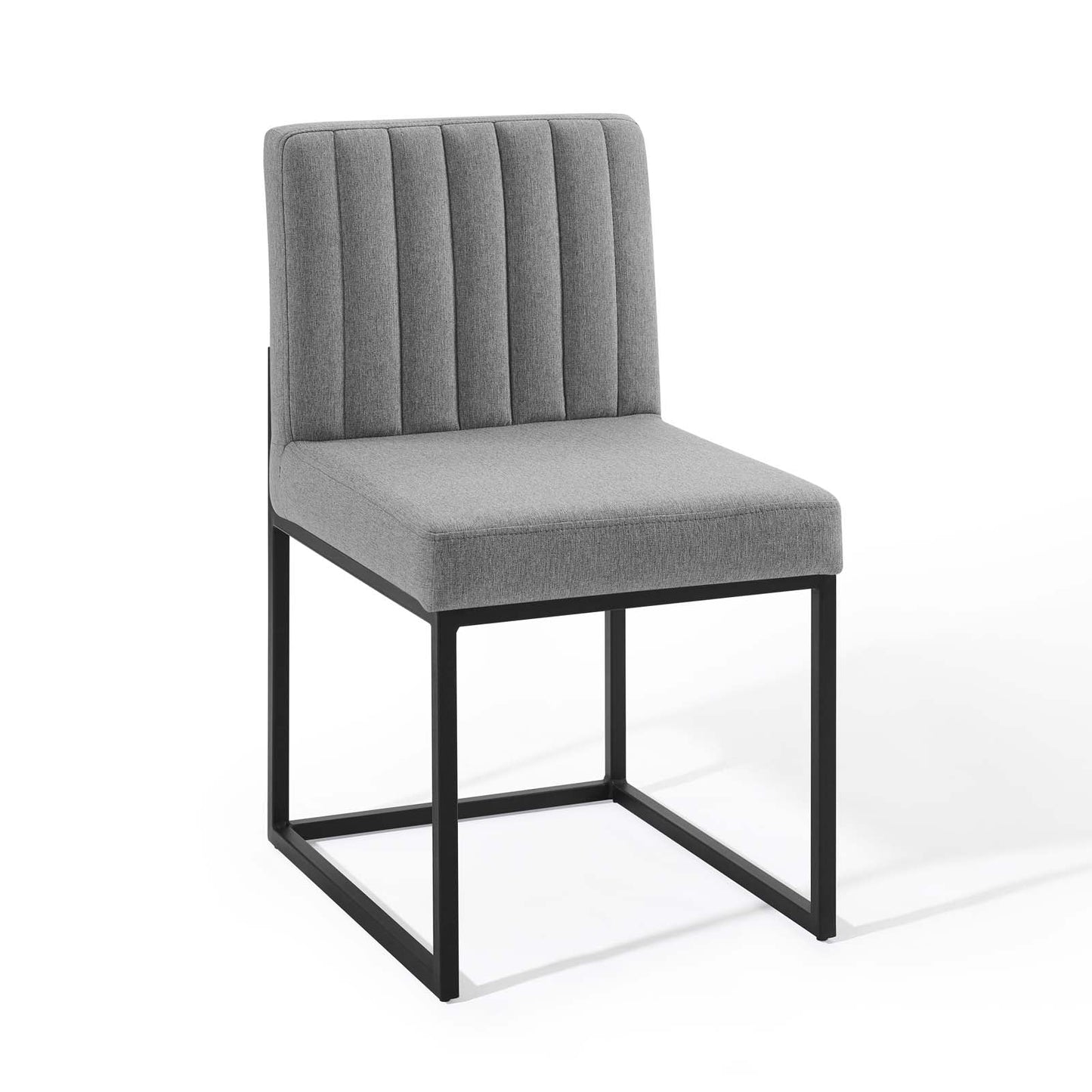 Modway Carriage Dining Chair Upholstered Fabric Set of 2 | Dining Chairs | 