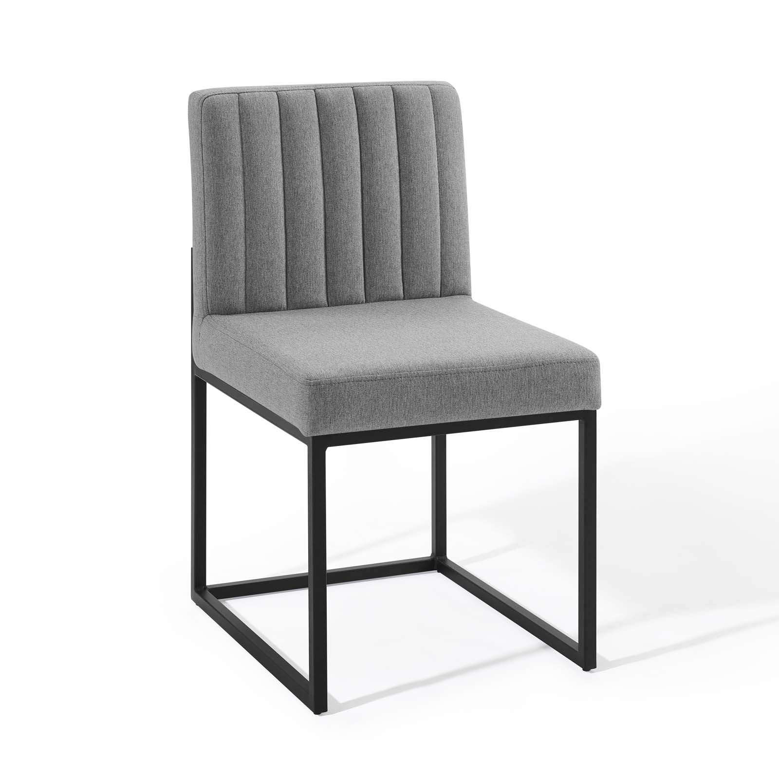 Modway Carriage Dining Chair Upholstered Fabric Set of 2 | Dining Chairs | 