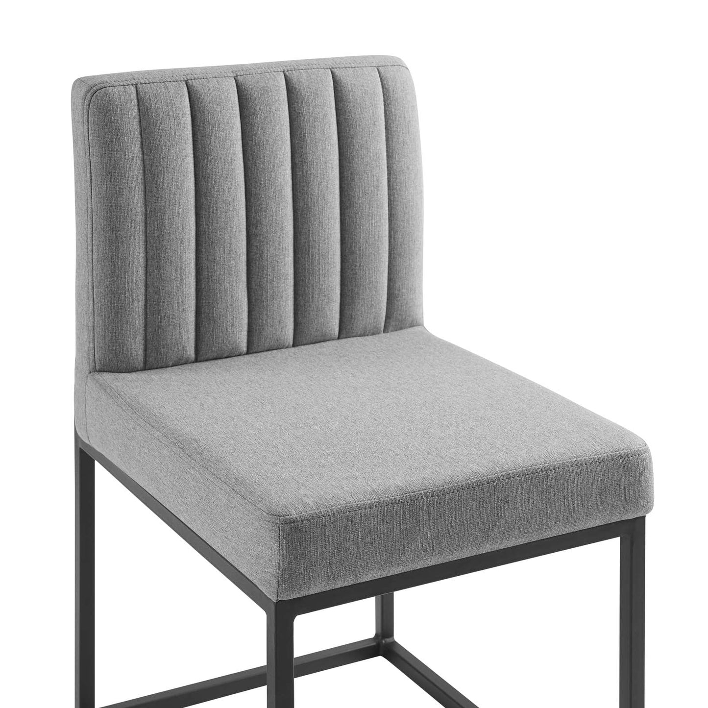 Modway Carriage Dining Chair Upholstered Fabric Set of 2 | Dining Chairs | 