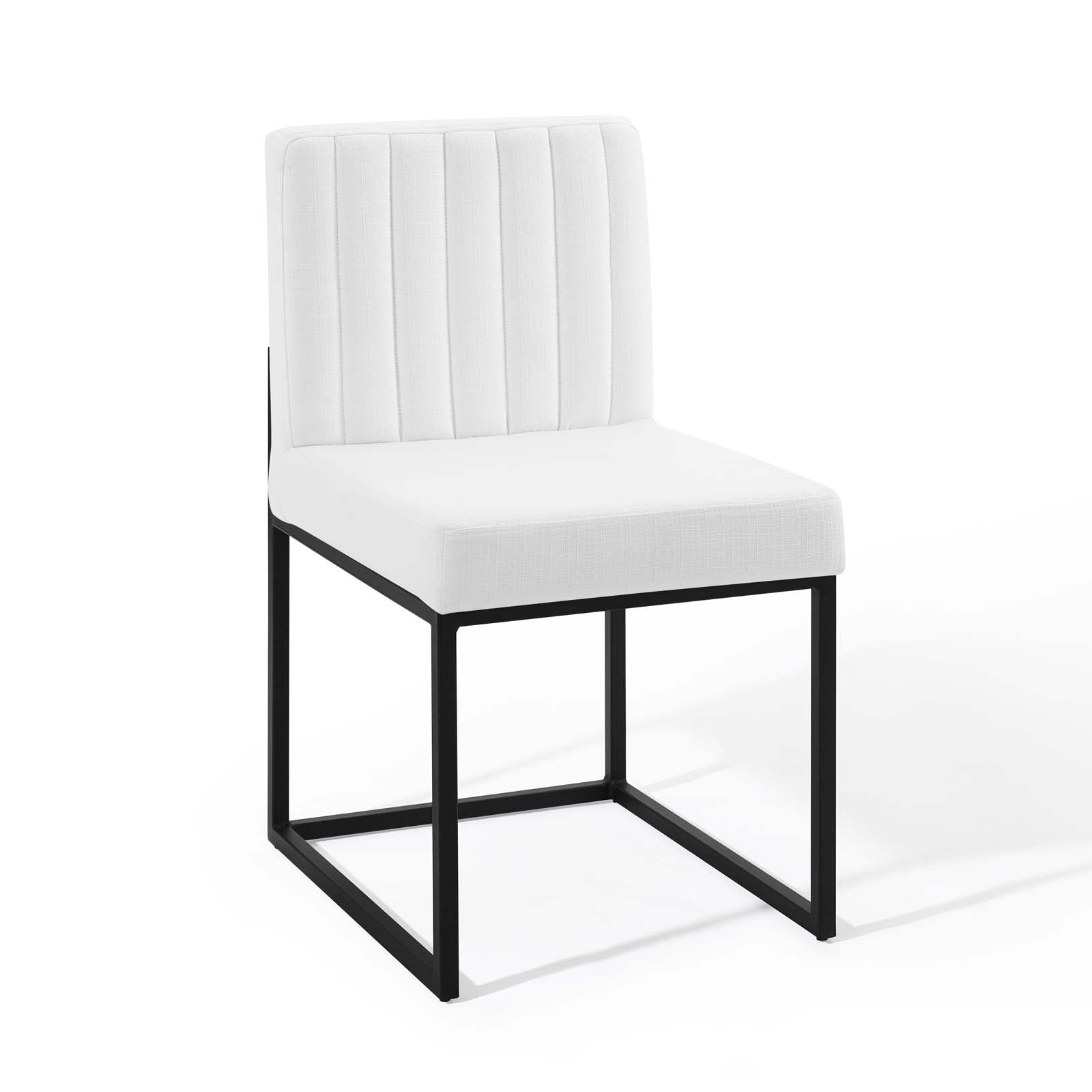 Modway Carriage Dining Chair Upholstered Fabric Set of 2 | Dining Chairs | 