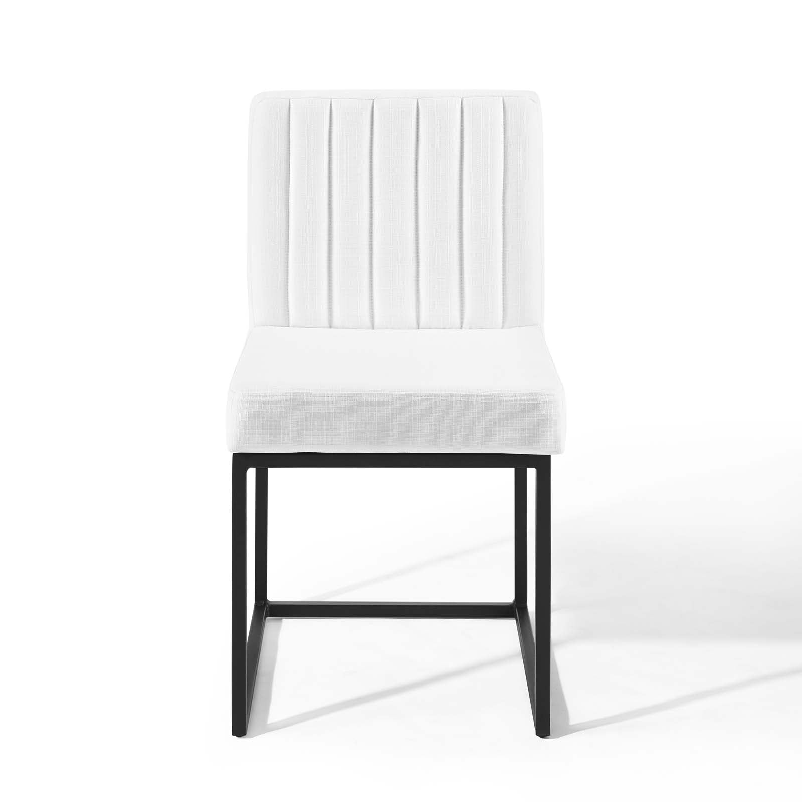 Modway Carriage Dining Chair Upholstered Fabric Set of 2 | Dining Chairs | 