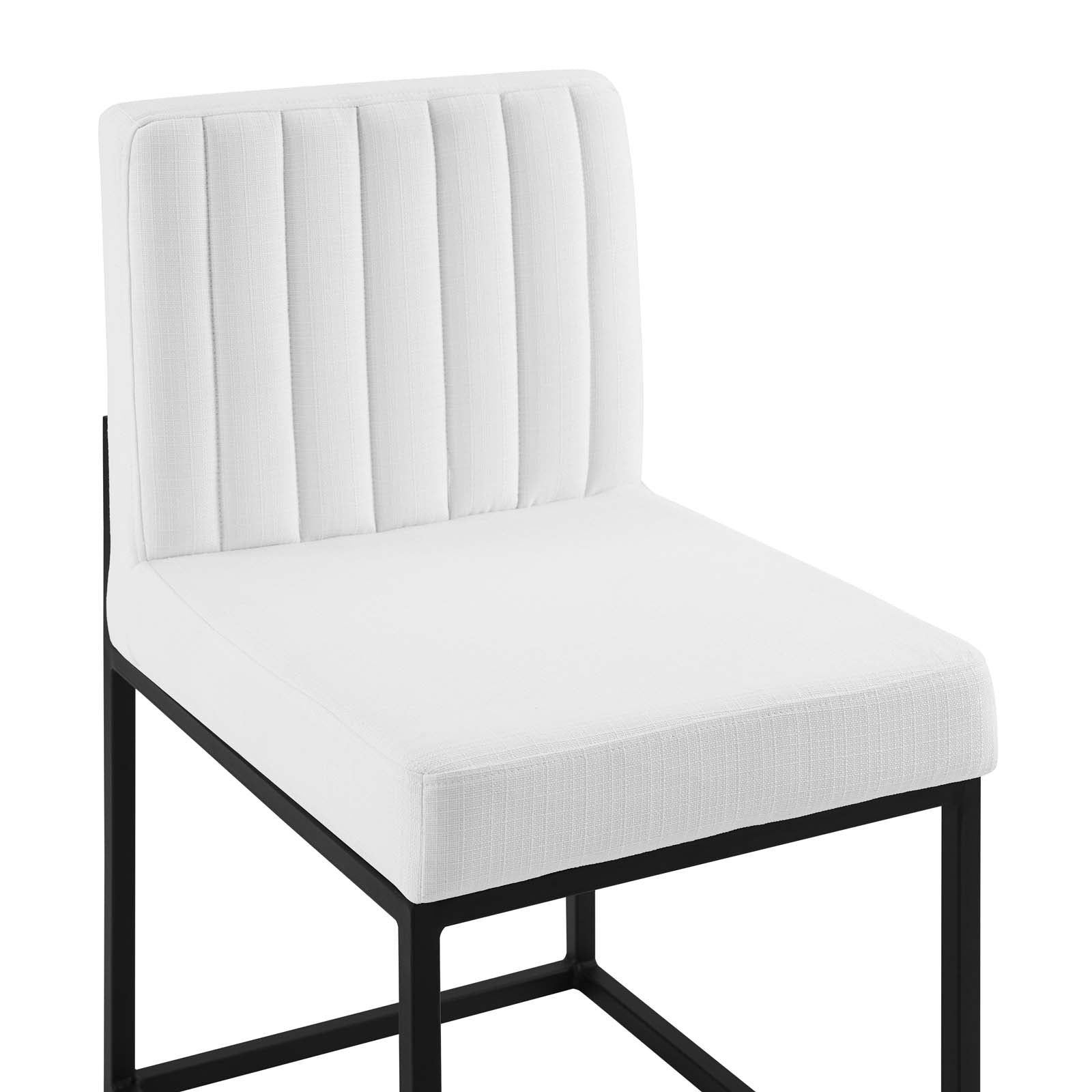 Modway Carriage Dining Chair Upholstered Fabric Set of 2 | Dining Chairs | 