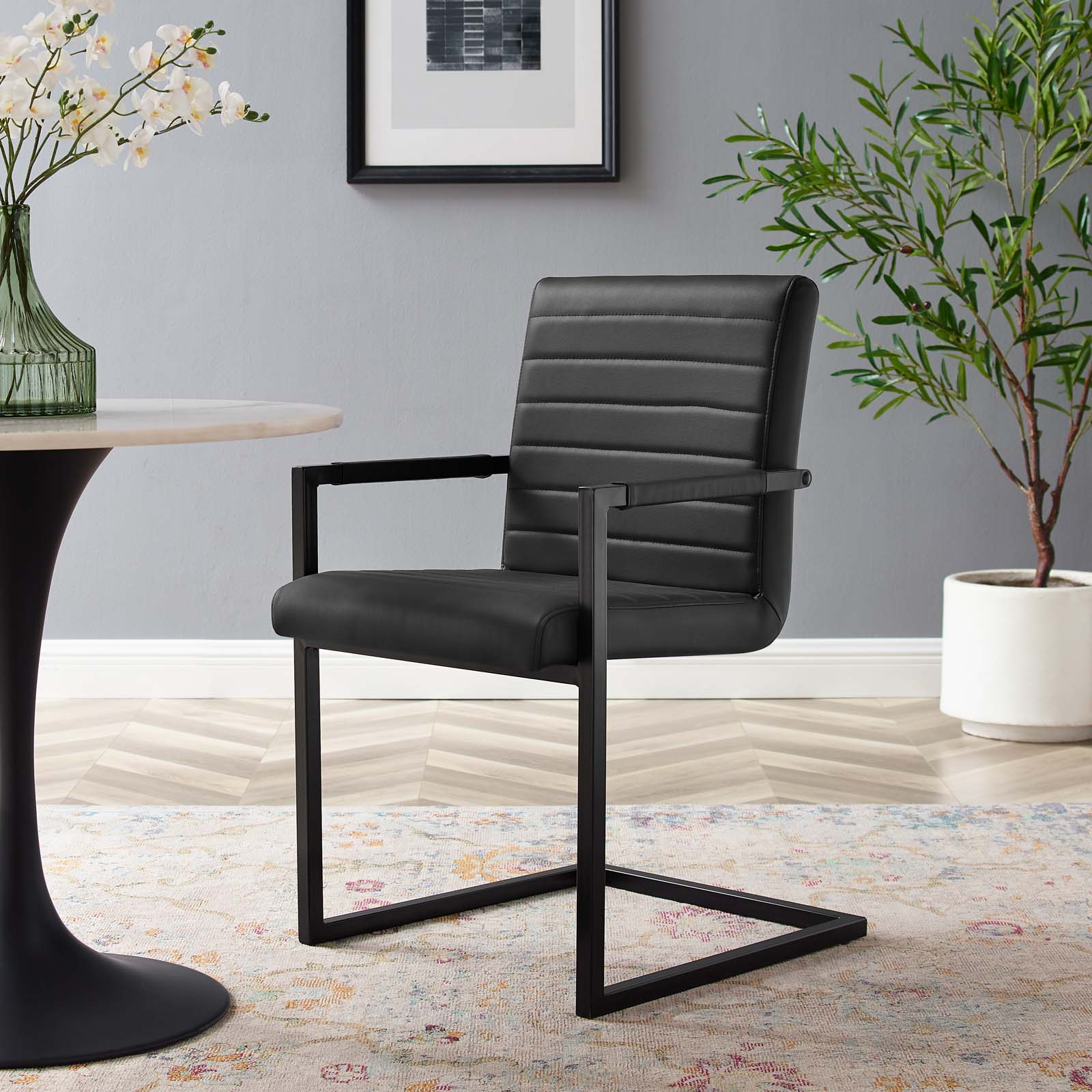 Savoy Vegan Leather Dining Chairs - Set of 2 By Modway | Dining Chairs | Modishstore