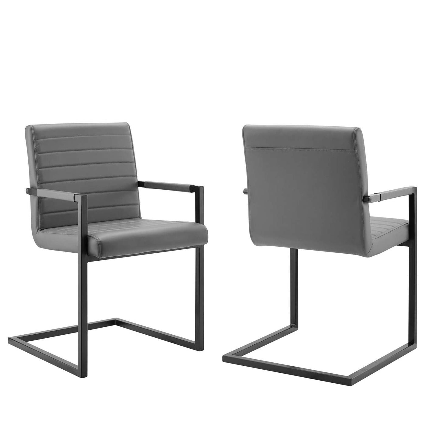 Savoy Vegan Leather Dining Chairs - Set of 2 By Modway | Dining Chairs | Modishstore-12