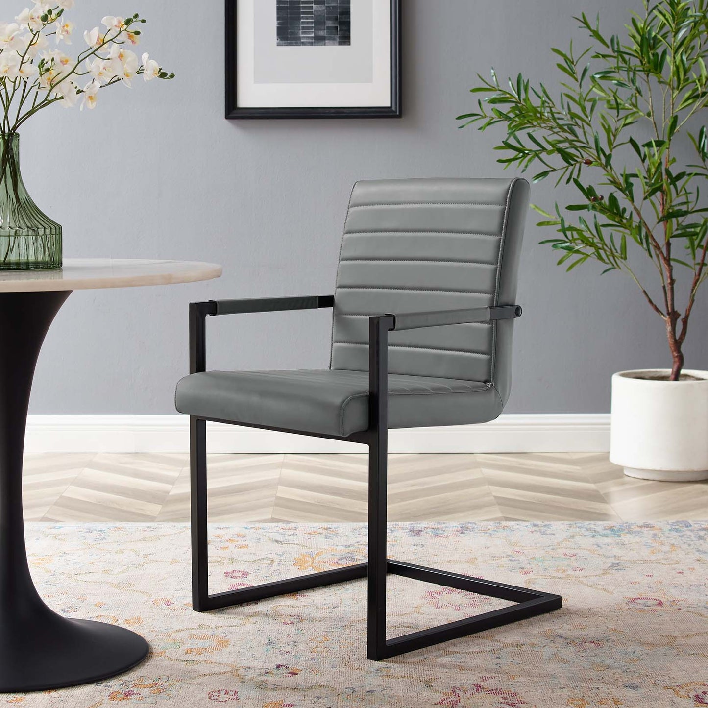 Savoy Vegan Leather Dining Chairs - Set of 2 By Modway | Dining Chairs | Modishstore-8
