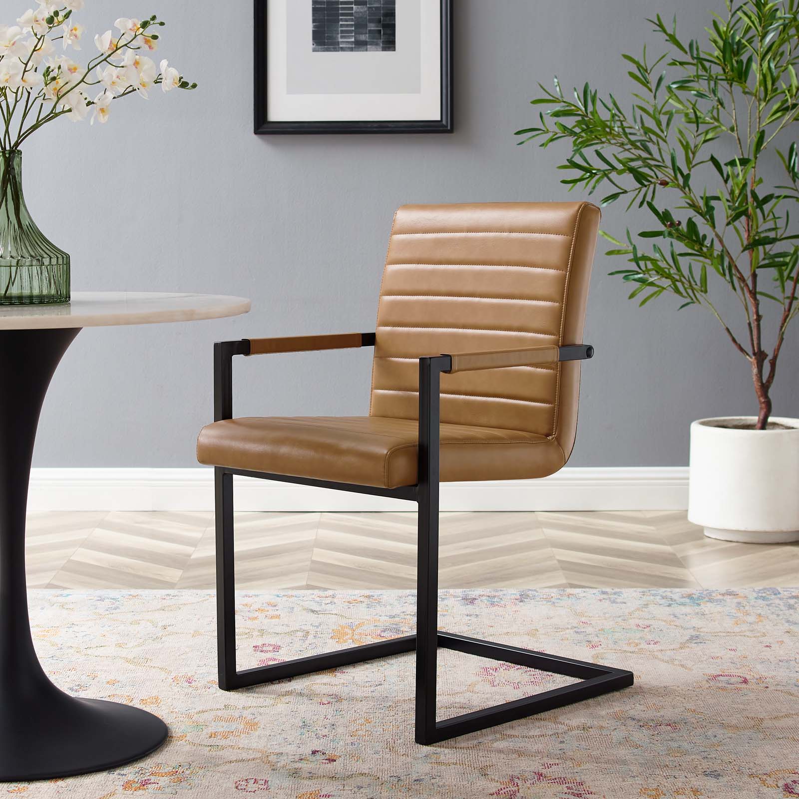 Savoy Vegan Leather Dining Chairs - Set of 2 By Modway | Dining Chairs | Modishstore-9