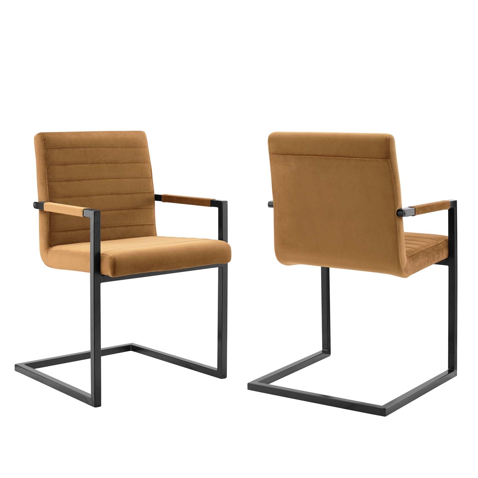 Savoy Performance Velvet Dining Chairs - Set of 2 By Modway | Dining Chairs | Modishstore-2