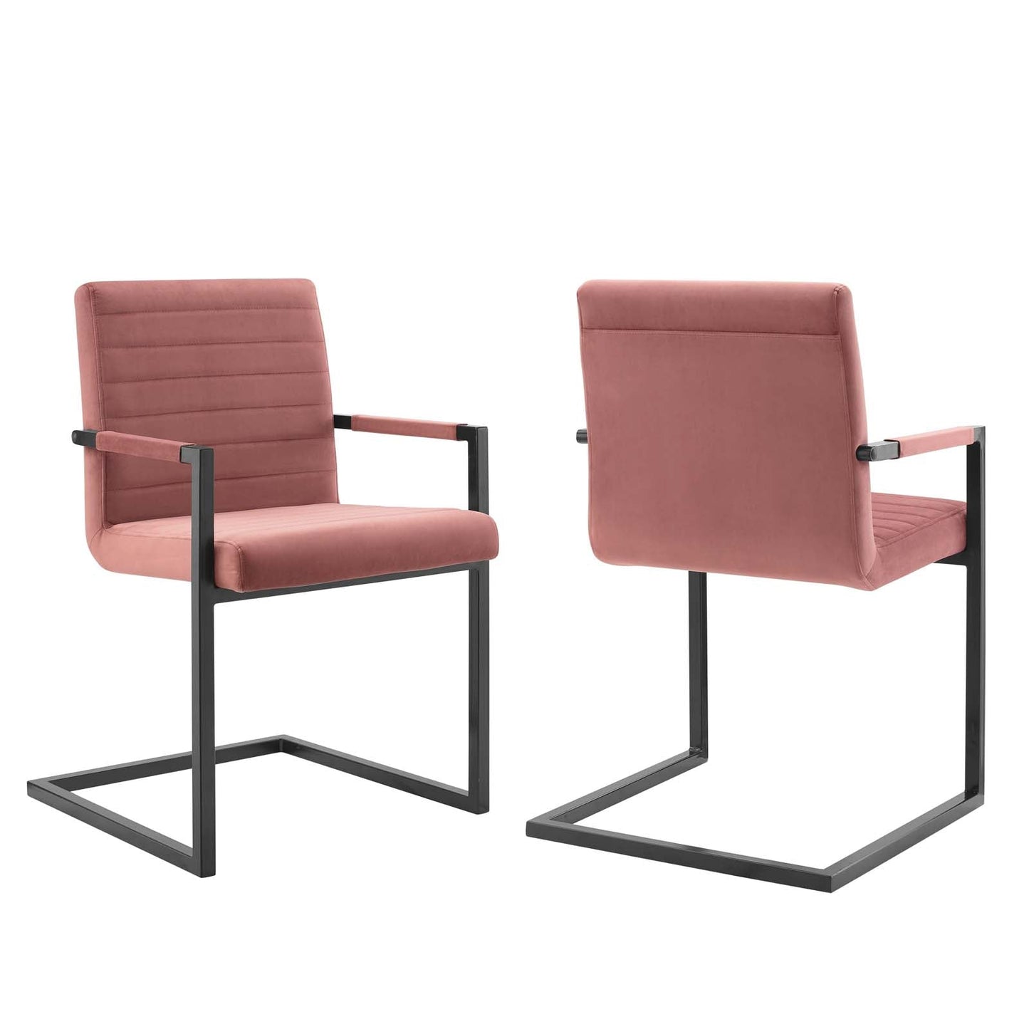 Savoy Performance Velvet Dining Chairs - Set of 2 By Modway | Dining Chairs | Modishstore-9
