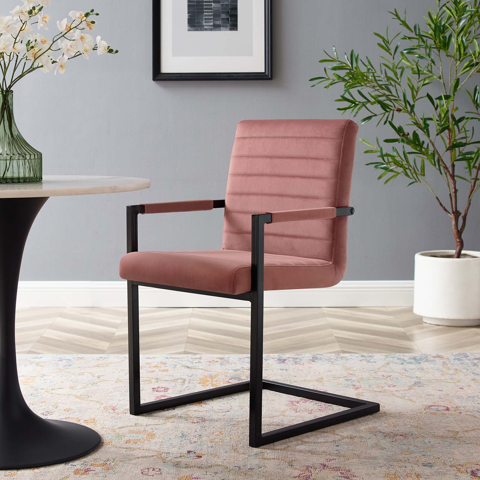 Savoy Performance Velvet Dining Chairs - Set of 2 By Modway | Dining Chairs | Modishstore-8