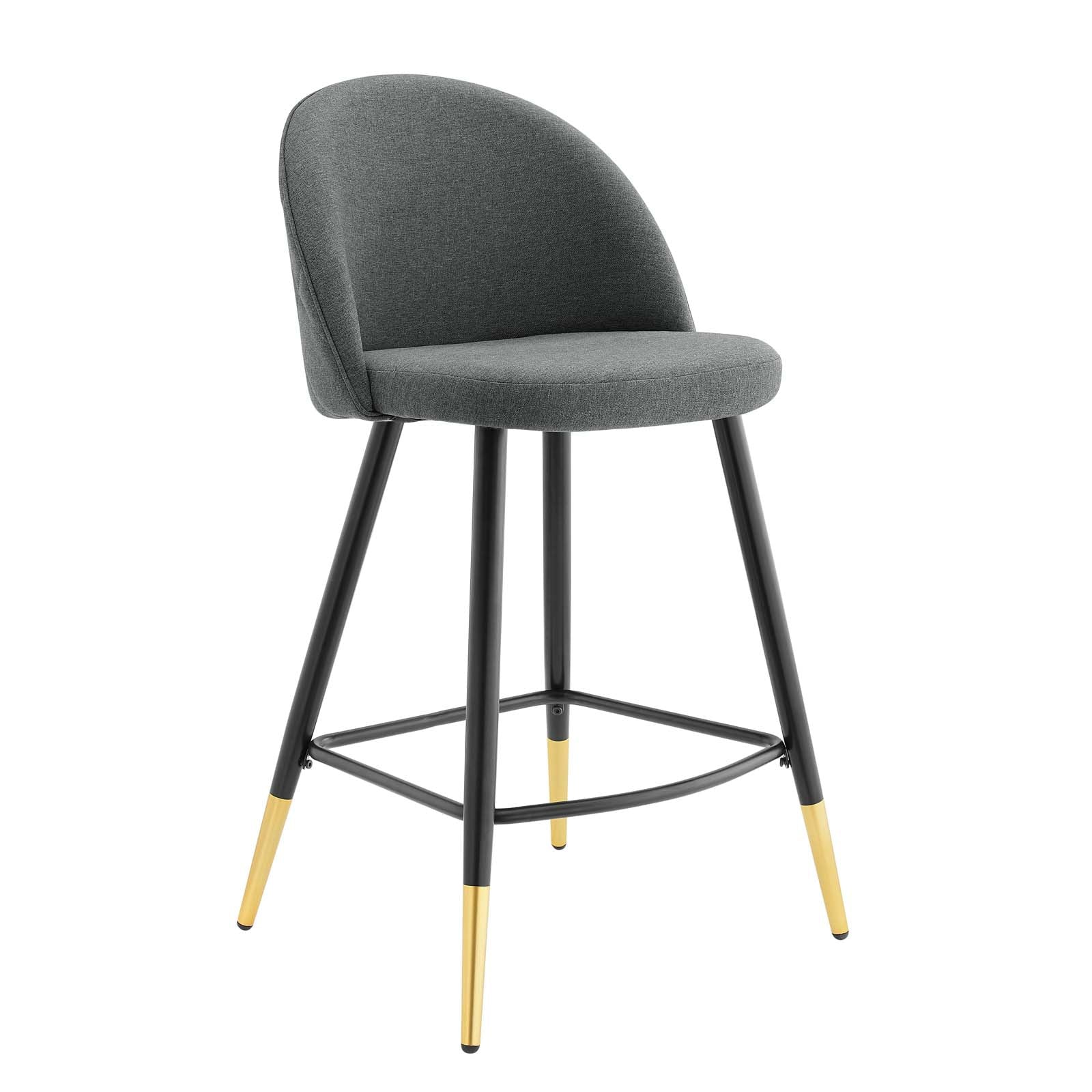 Modway Cordial Fabric Counter Stools - Set of 2 | Counter Stools | 