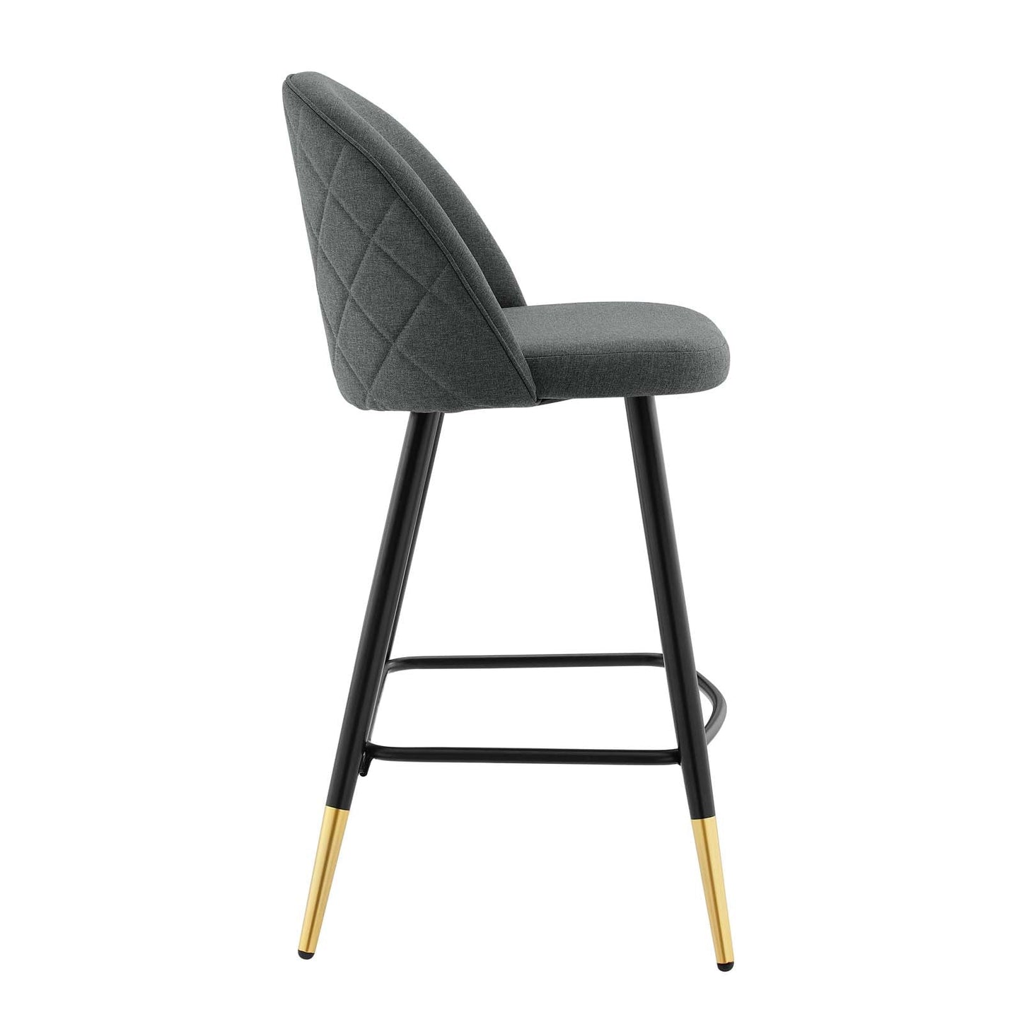Modway Cordial Fabric Counter Stools - Set of 2 | Counter Stools | 