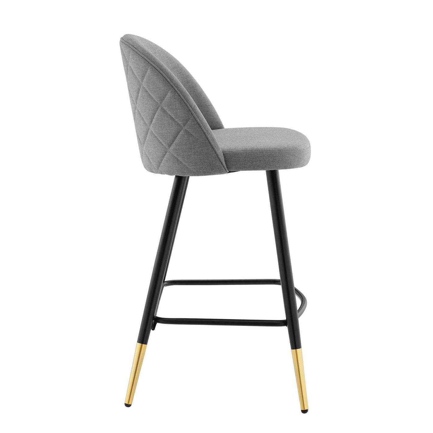 Modway Cordial Fabric Counter Stools - Set of 2 | Counter Stools | 