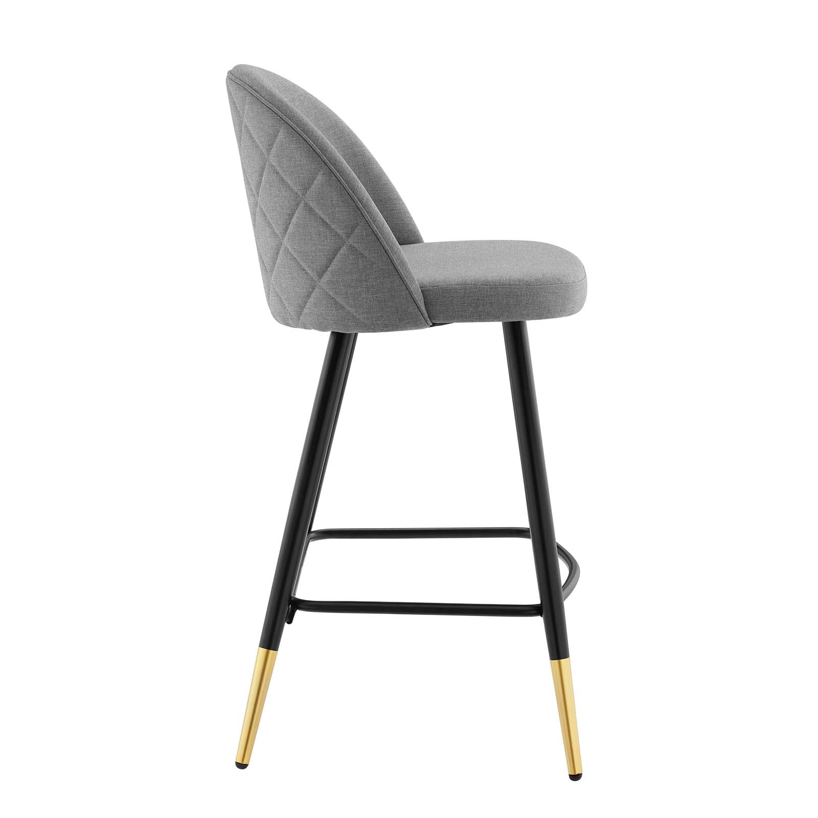 Modway Cordial Fabric Counter Stools - Set of 2 | Counter Stools | 