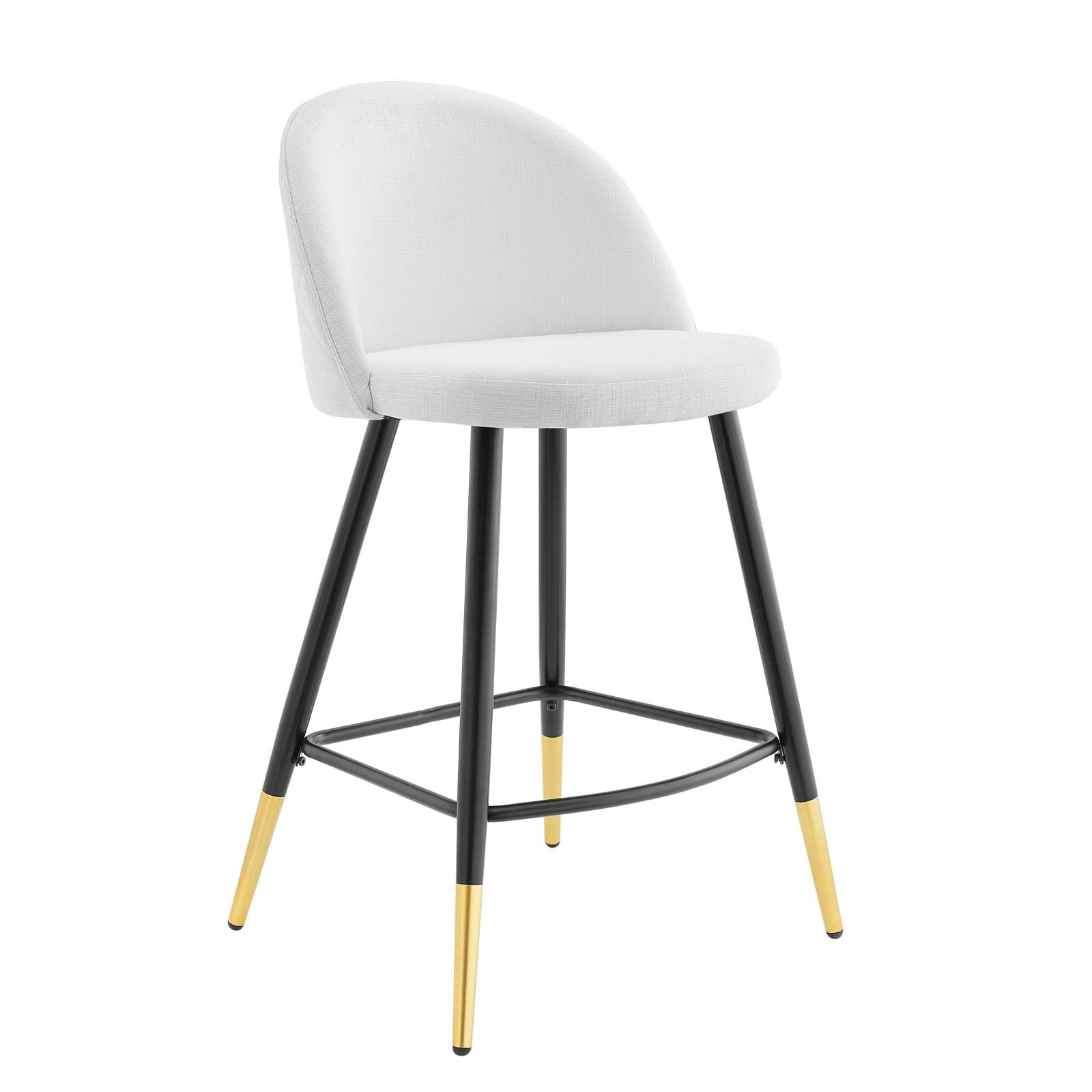 Modway Cordial Fabric Counter Stools - Set of 2 | Counter Stools | 