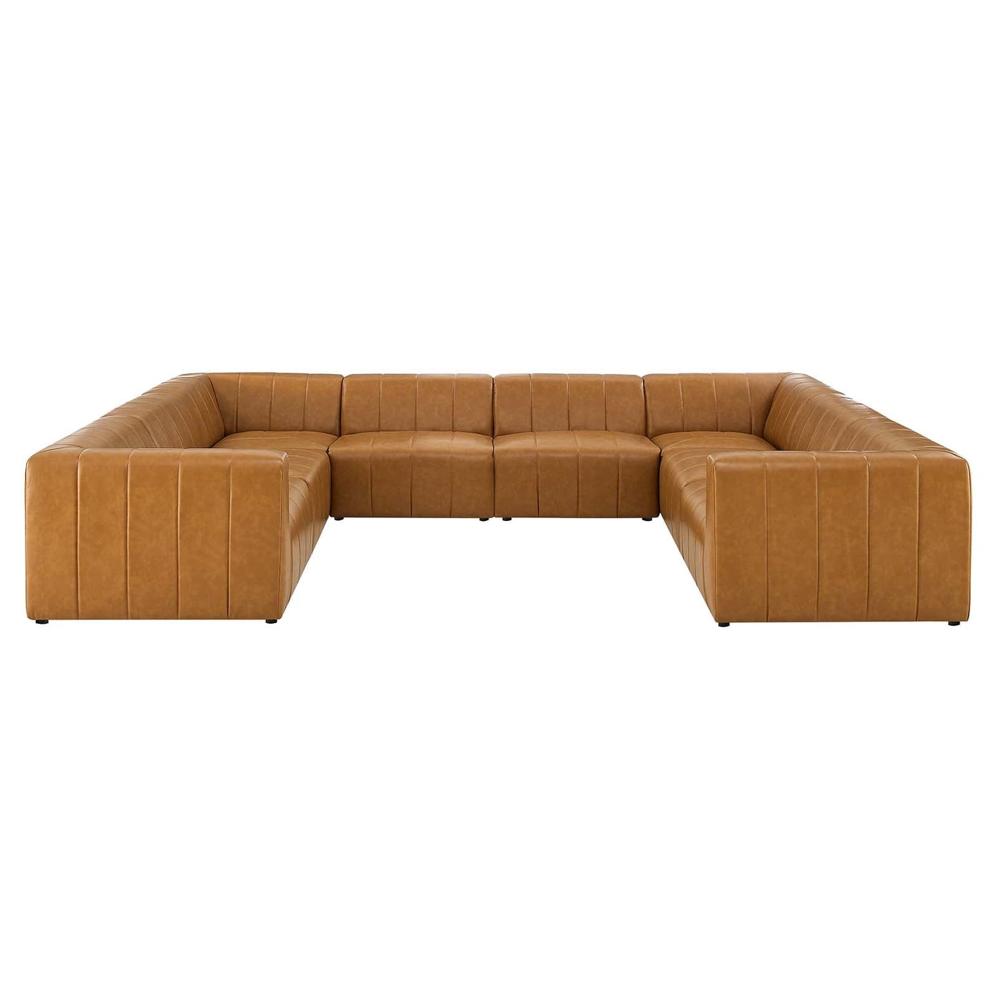 Bartlett Vegan Leather 8-Piece Sectional Sofa By Modway | Sofas | 