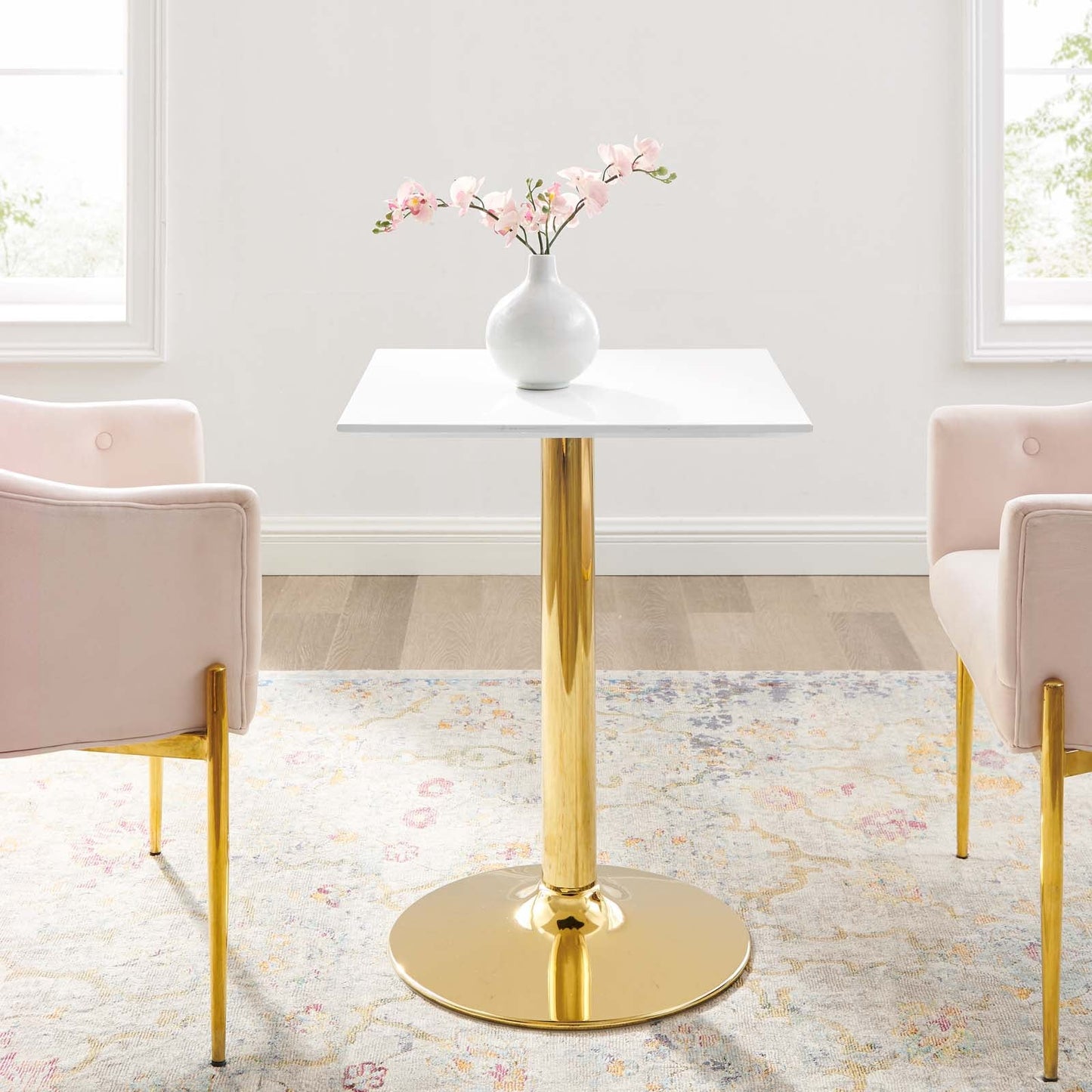 Modway Verne 24" Square Dining Table | Dining Tables | Modishstore-6