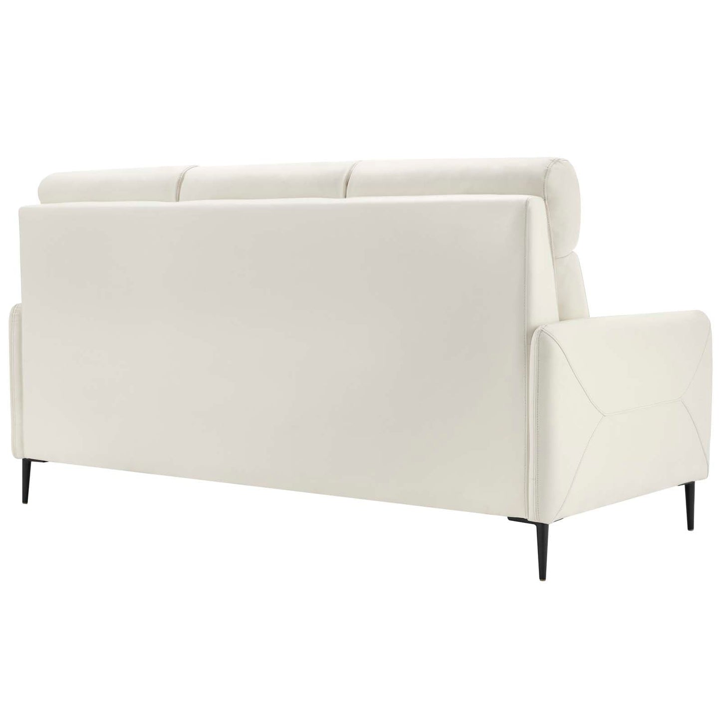 Modway Huxley Leather Sofa | Sofas | 