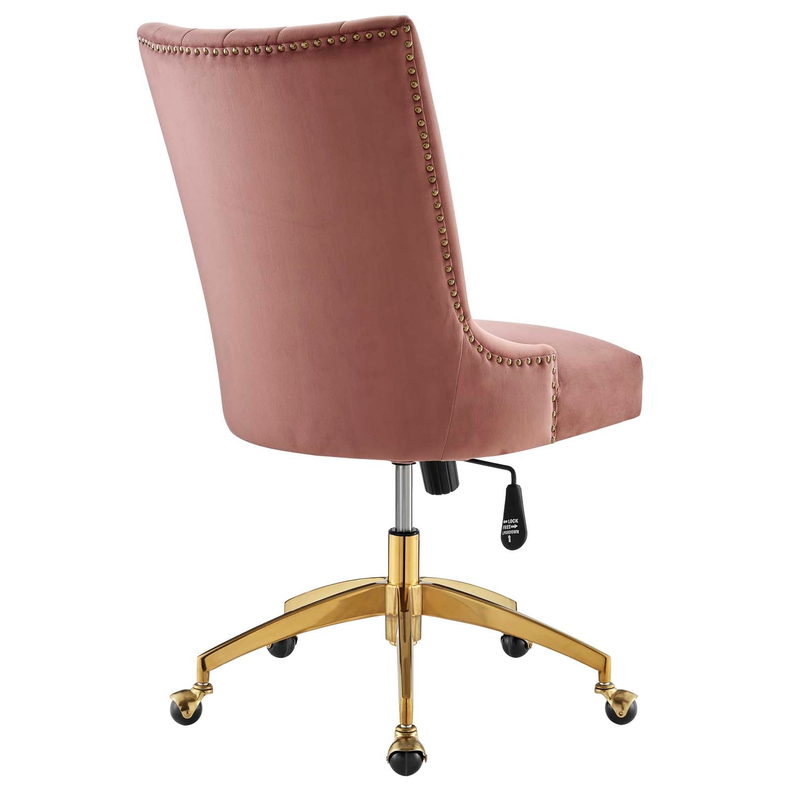 Modway Empower Channel Tufted Performance Velvet Office Chair | Office Chairs | 