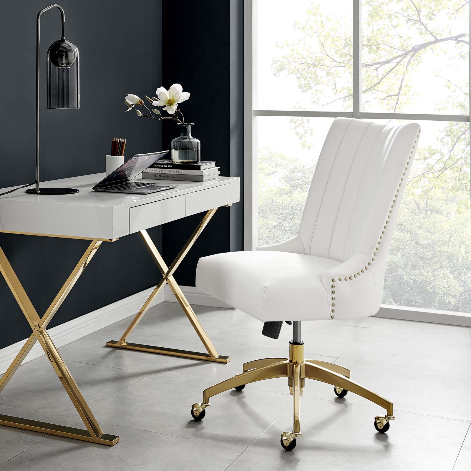Modway Empower Channel Tufted Performance Velvet Office Chair | Office Chairs | 