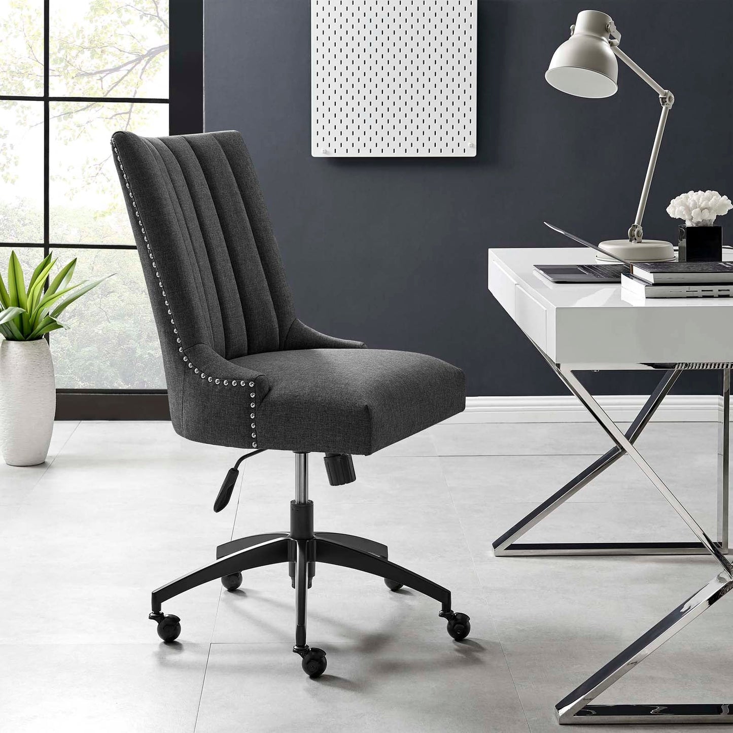 Modway Empower Channel Tufted Fabric Office Chair | Office Chairs | 