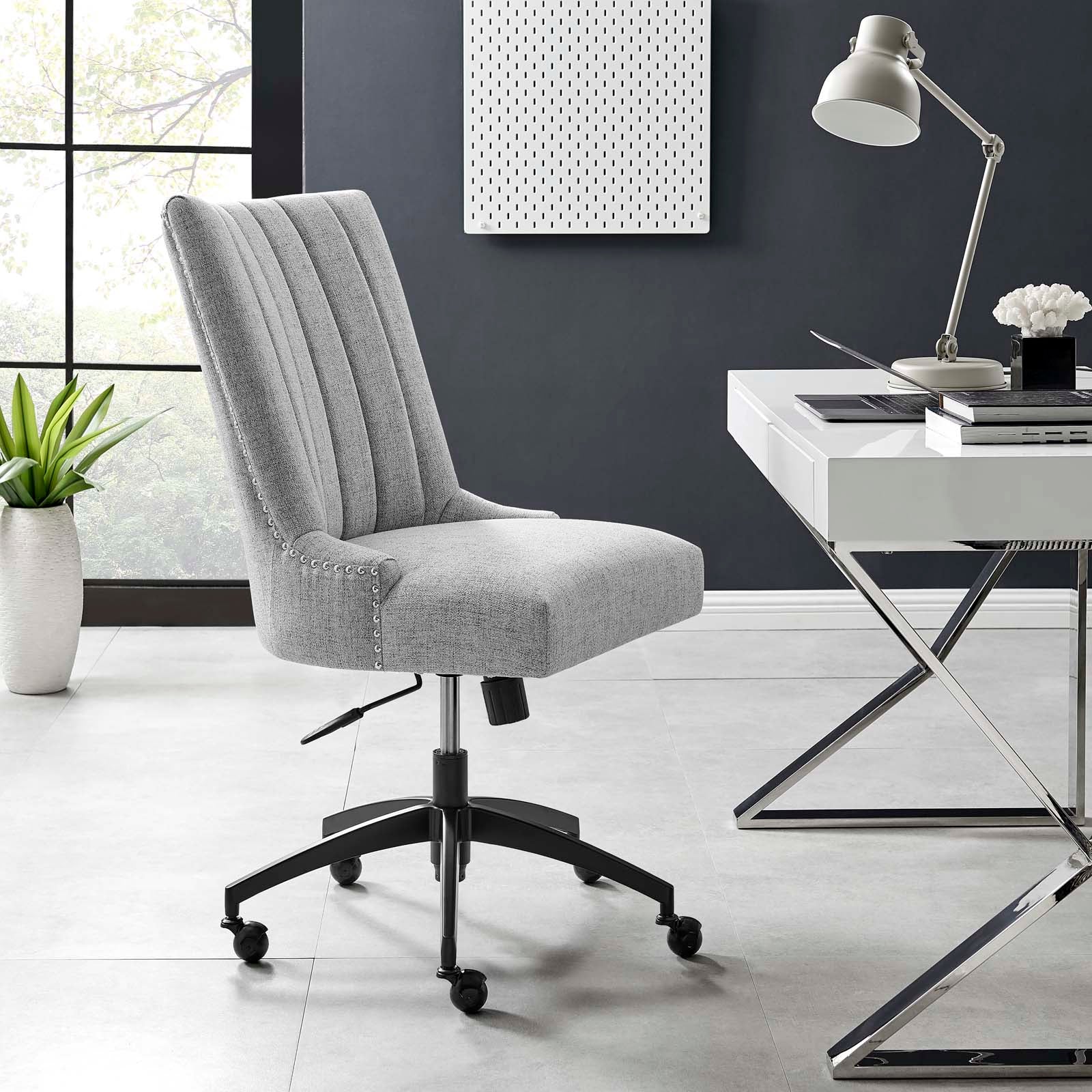 Modway Empower Channel Tufted Fabric Office Chair | Office Chairs | 