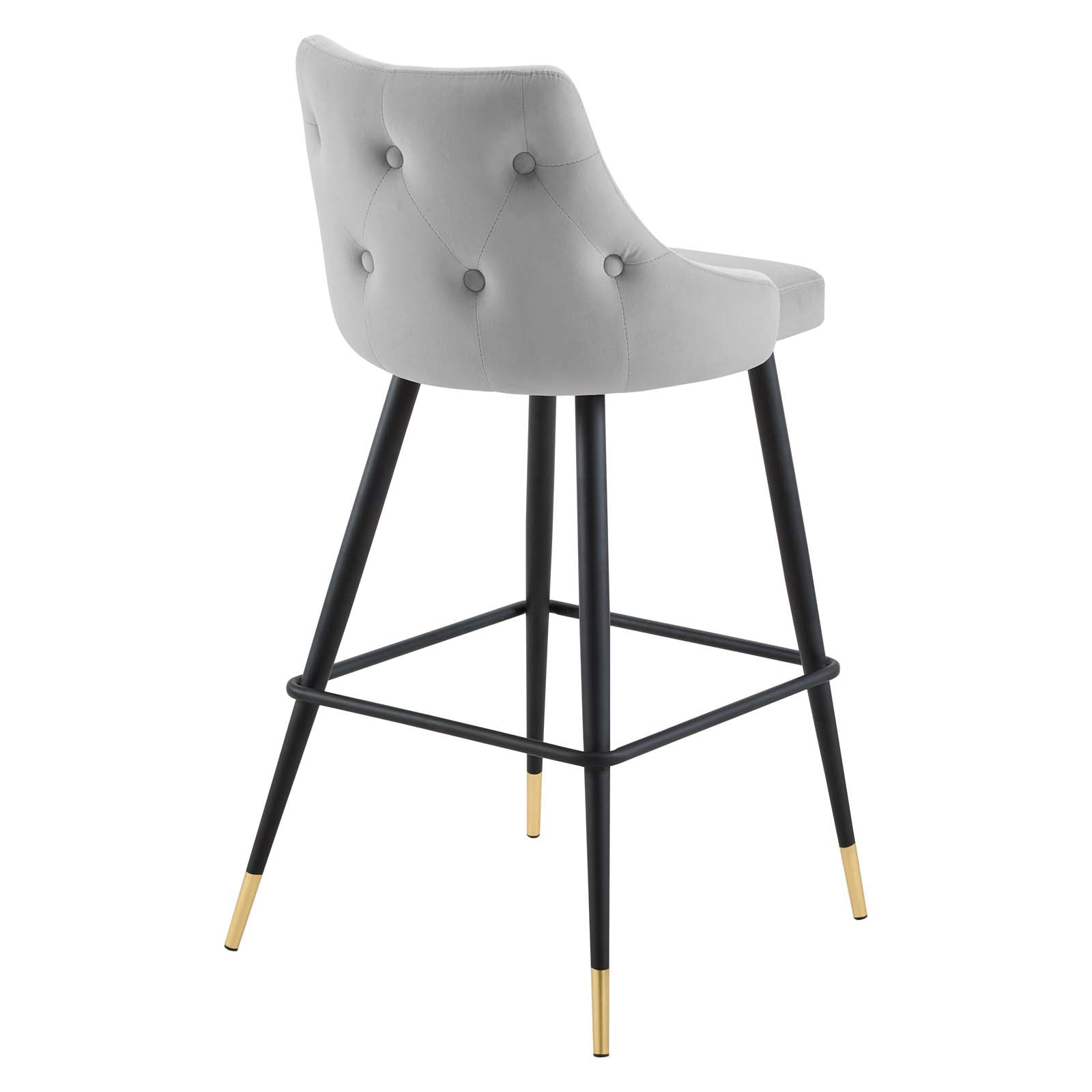 Adorn Performance Velvet Bar Stool Set of 2 By Modway - EEI-4595 | Bar Stools - 5