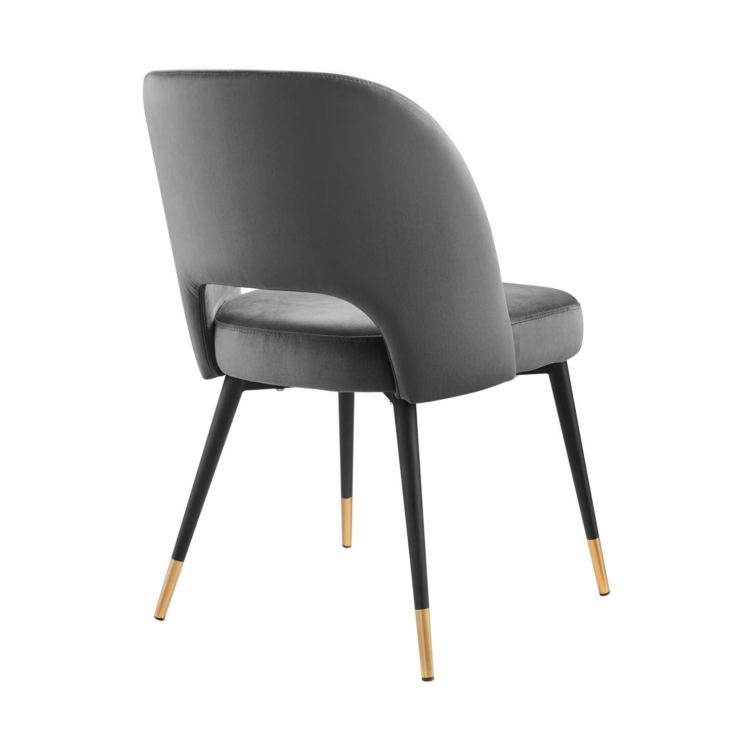 Modway Rouse Performance Velvet Dining Side Chairs - Set of 2 | Dining Chairs | Modishstore-4