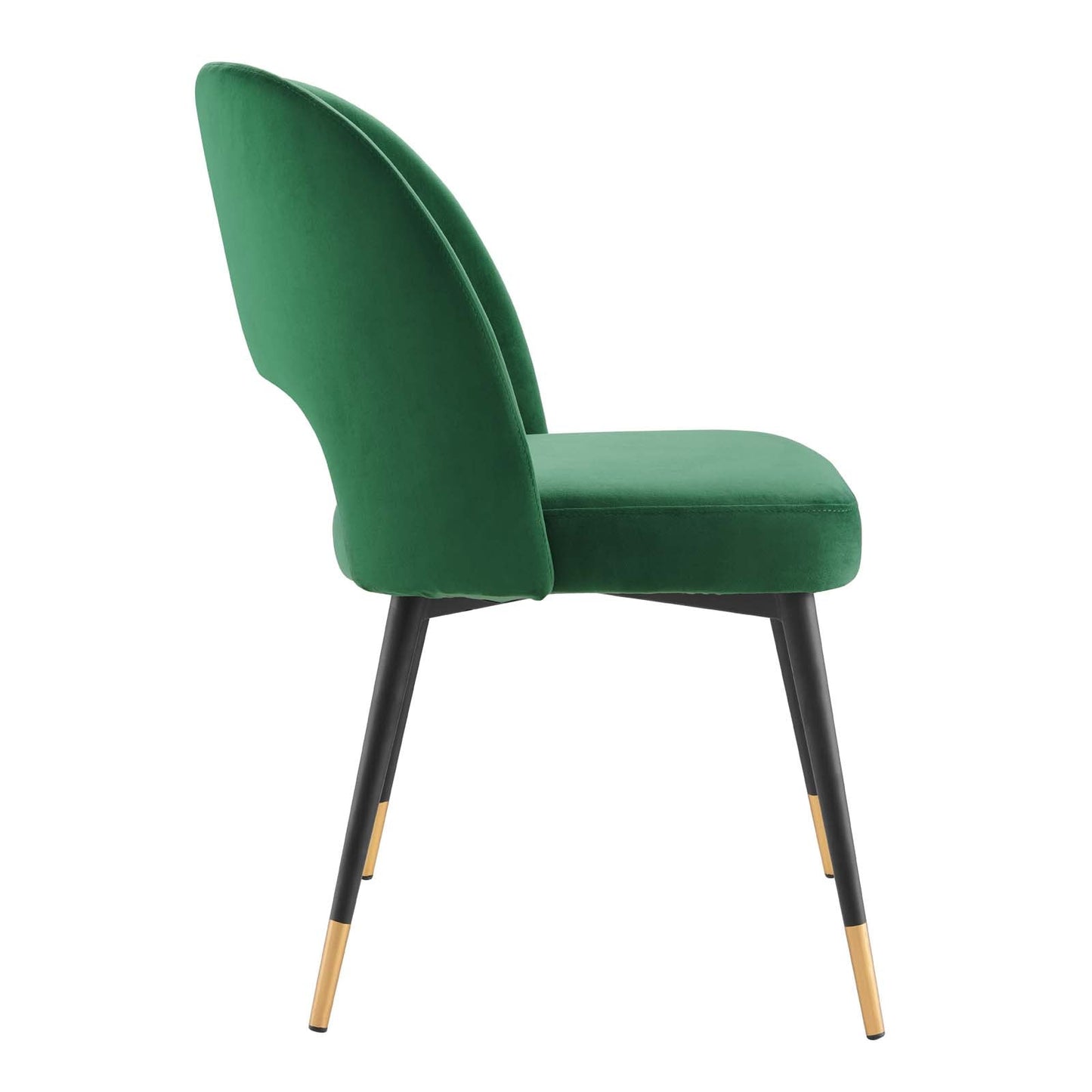 Modway Rouse Performance Velvet Dining Side Chairs - Set of 2 | Dining Chairs | Modishstore-22