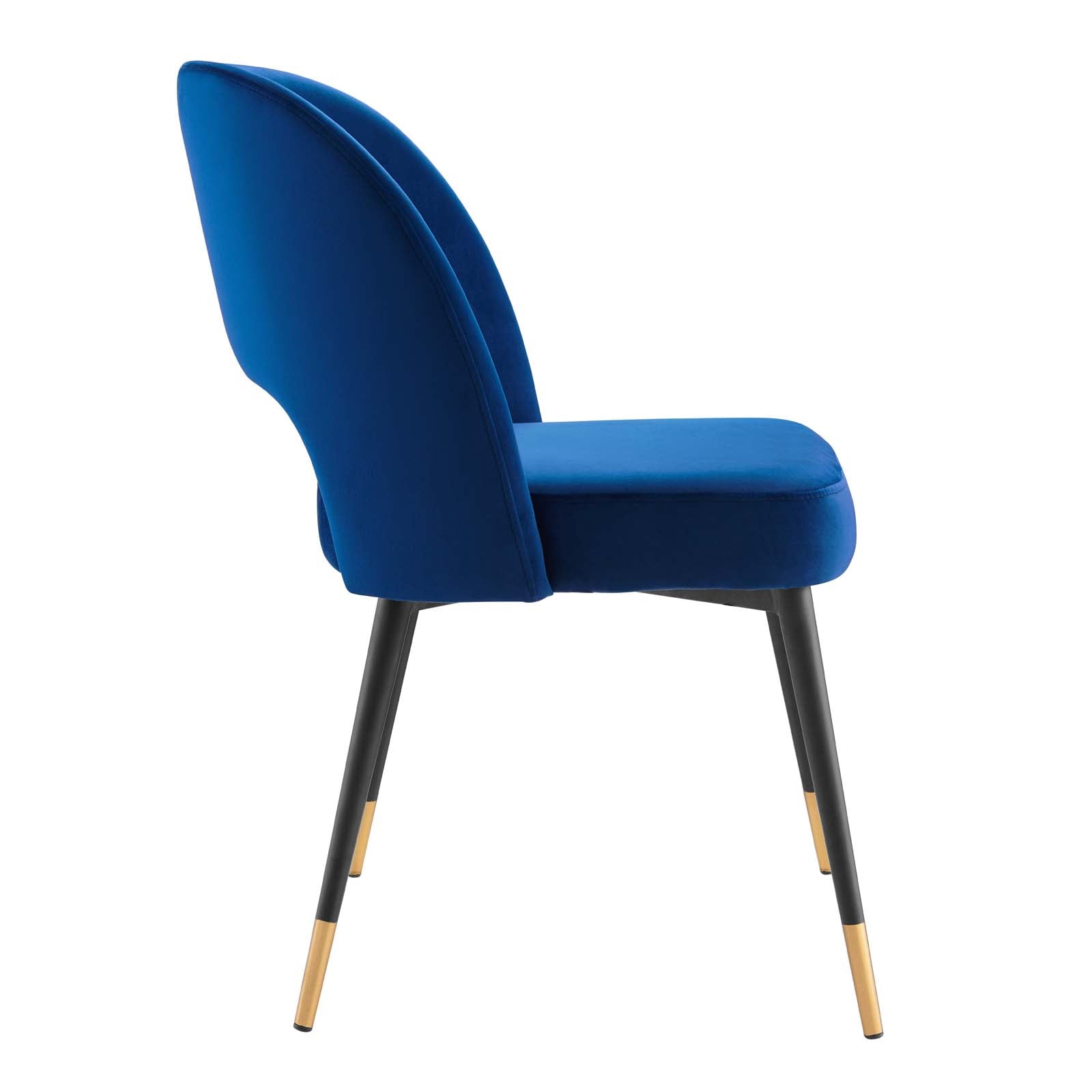 Modway Rouse Performance Velvet Dining Side Chairs - Set of 2 | Dining Chairs | Modishstore-23