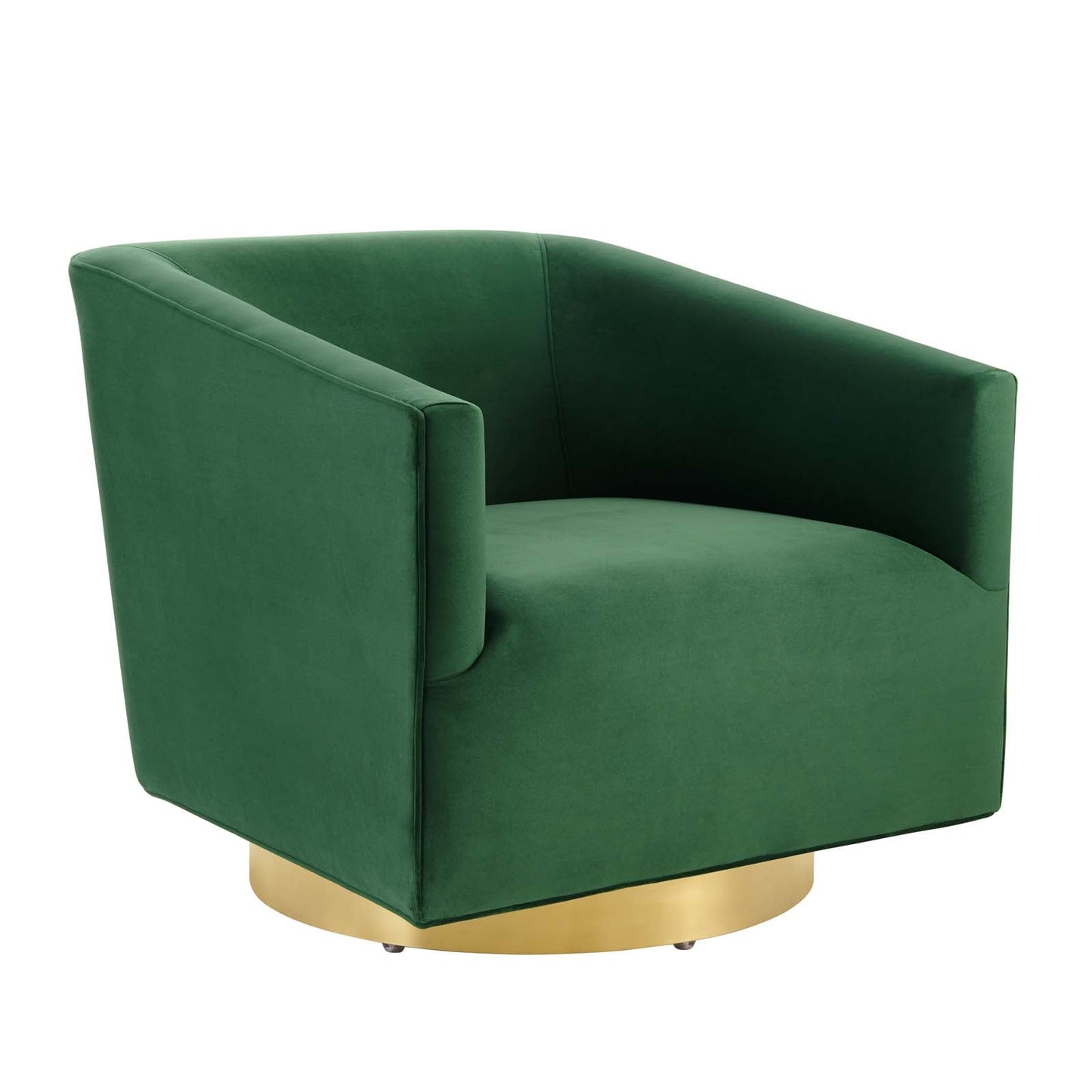 Twist Accent Lounge Performance Velvet Swivel Chair By Modway | Lounge Chairs | Modishstore-7