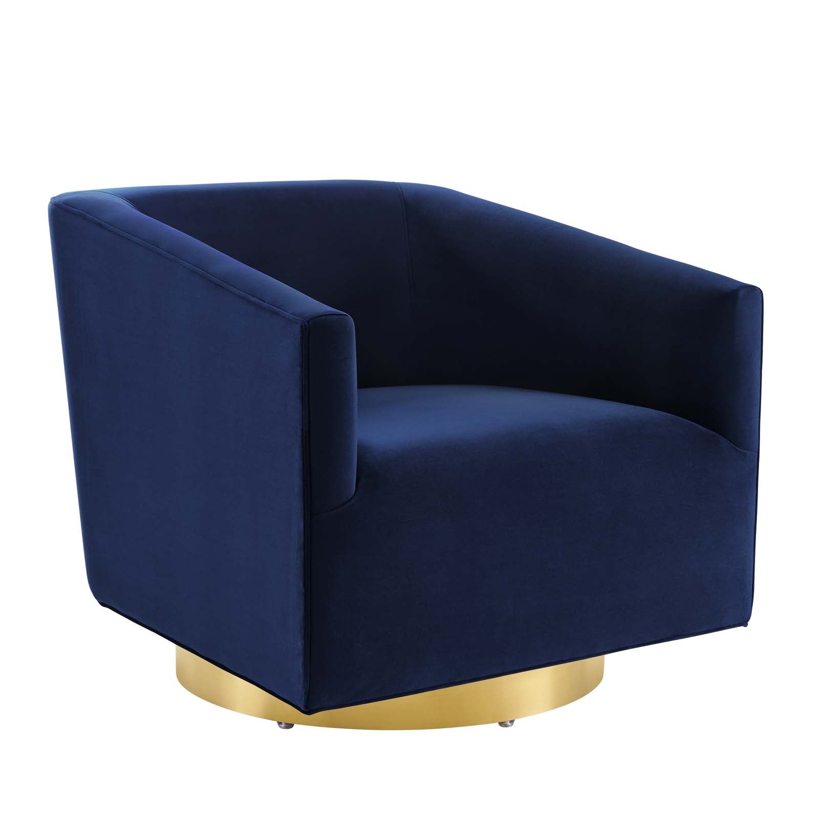 Twist Accent Lounge Performance Velvet Swivel Chair By Modway | Lounge Chairs | Modishstore-12