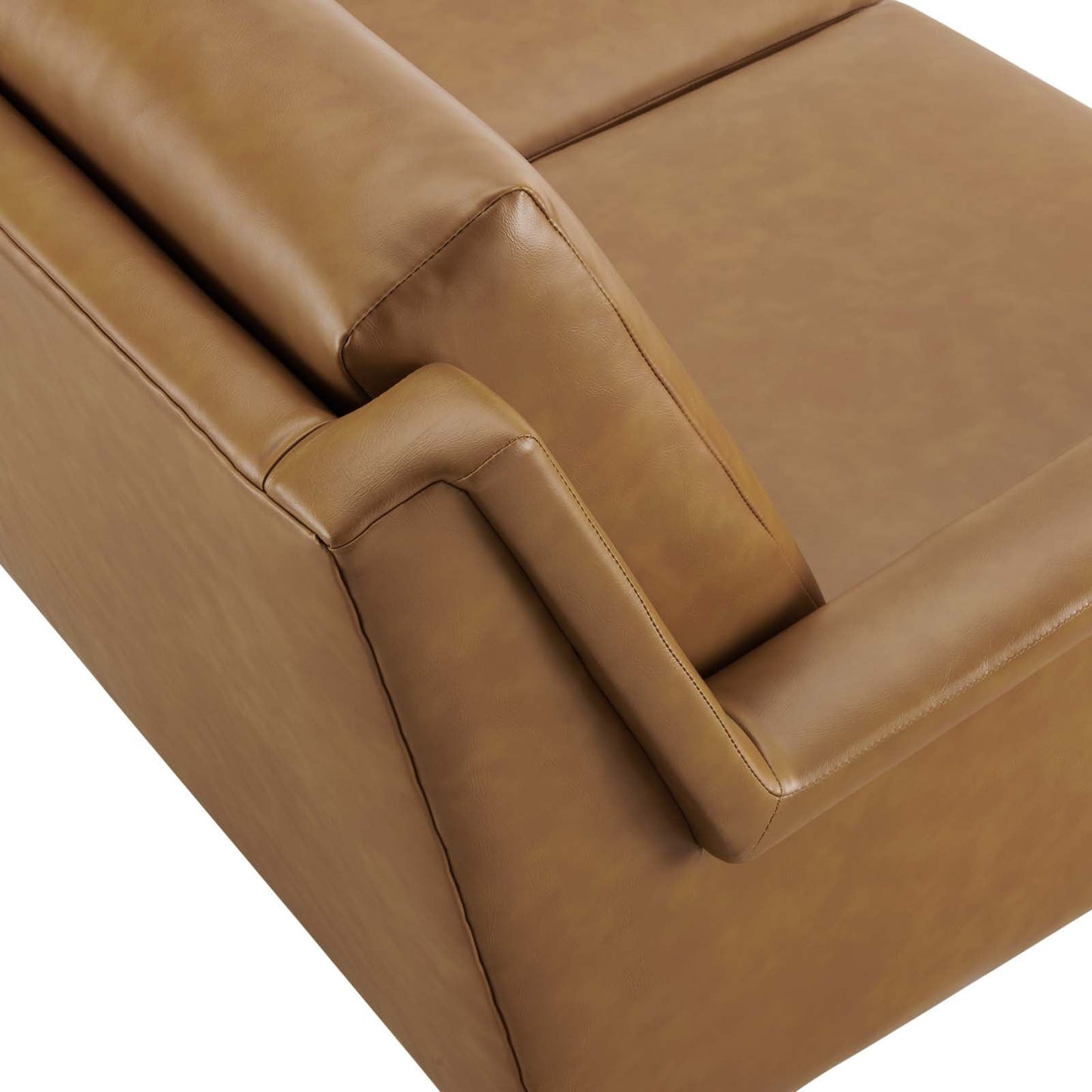 Chesapeake Vegan Leather Sofa By Modway | Sofas | 