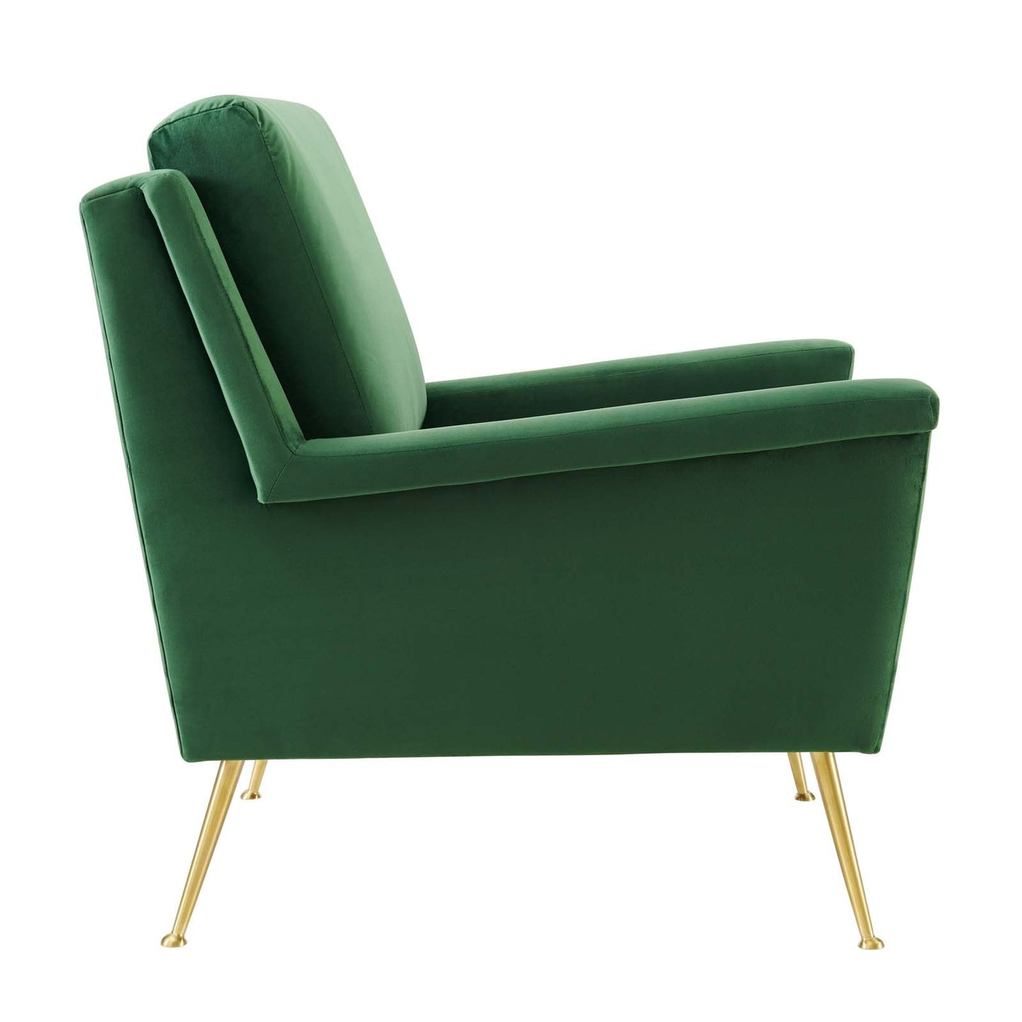 Chesapeake Performance Velvet Armchair By Modway | Armchairs | 