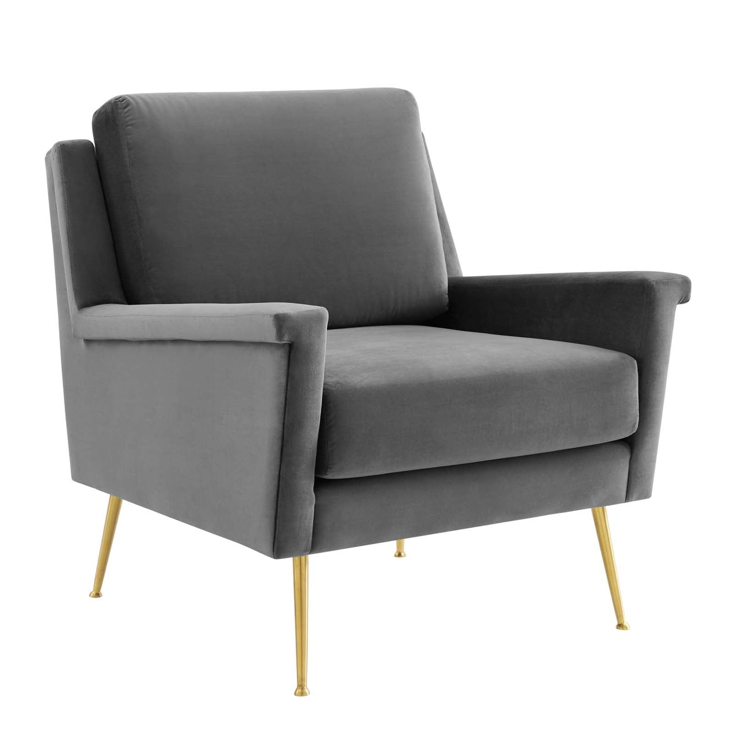 Chesapeake Performance Velvet Armchair By Modway | Armchairs | 