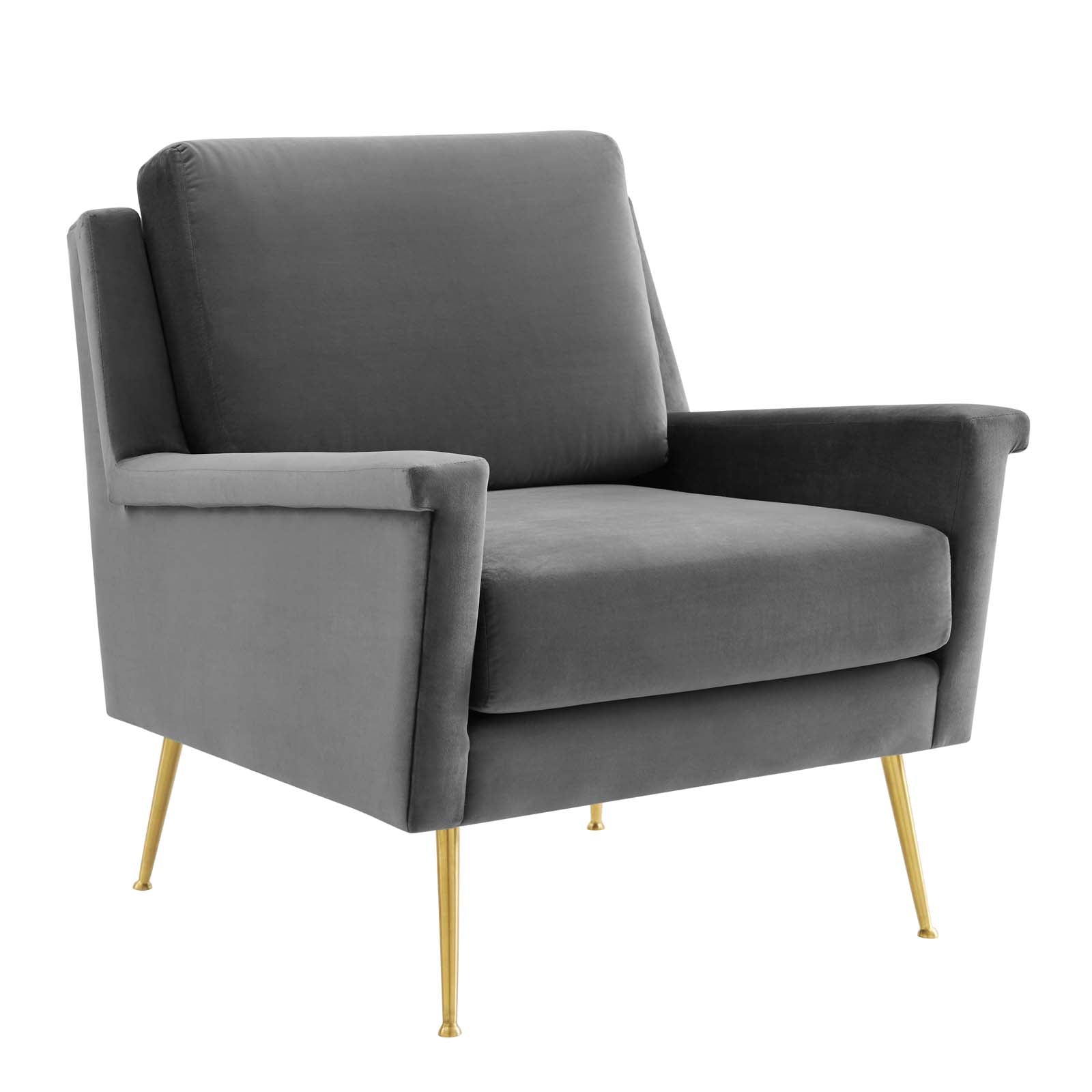 Chesapeake Performance Velvet Armchair By Modway | Armchairs | 