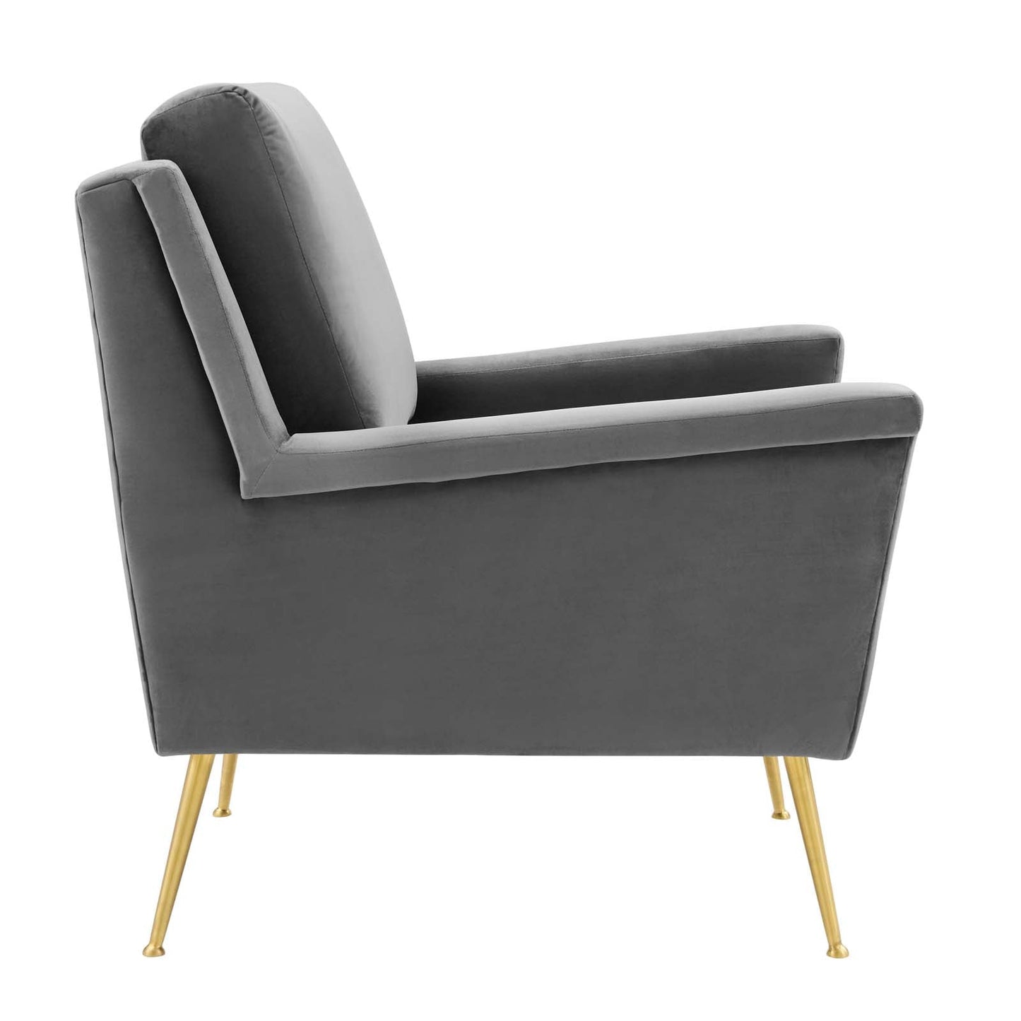 Chesapeake Performance Velvet Armchair By Modway | Armchairs | 