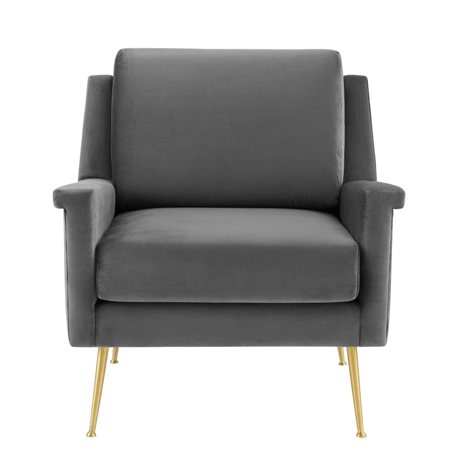 Chesapeake Performance Velvet Armchair By Modway | Armchairs | 