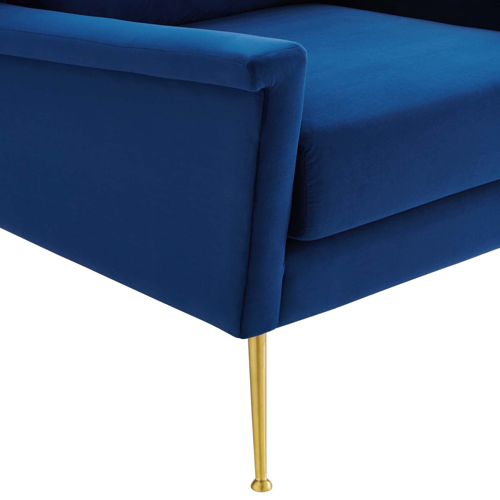 Chesapeake Performance Velvet Armchair By Modway | Armchairs | 