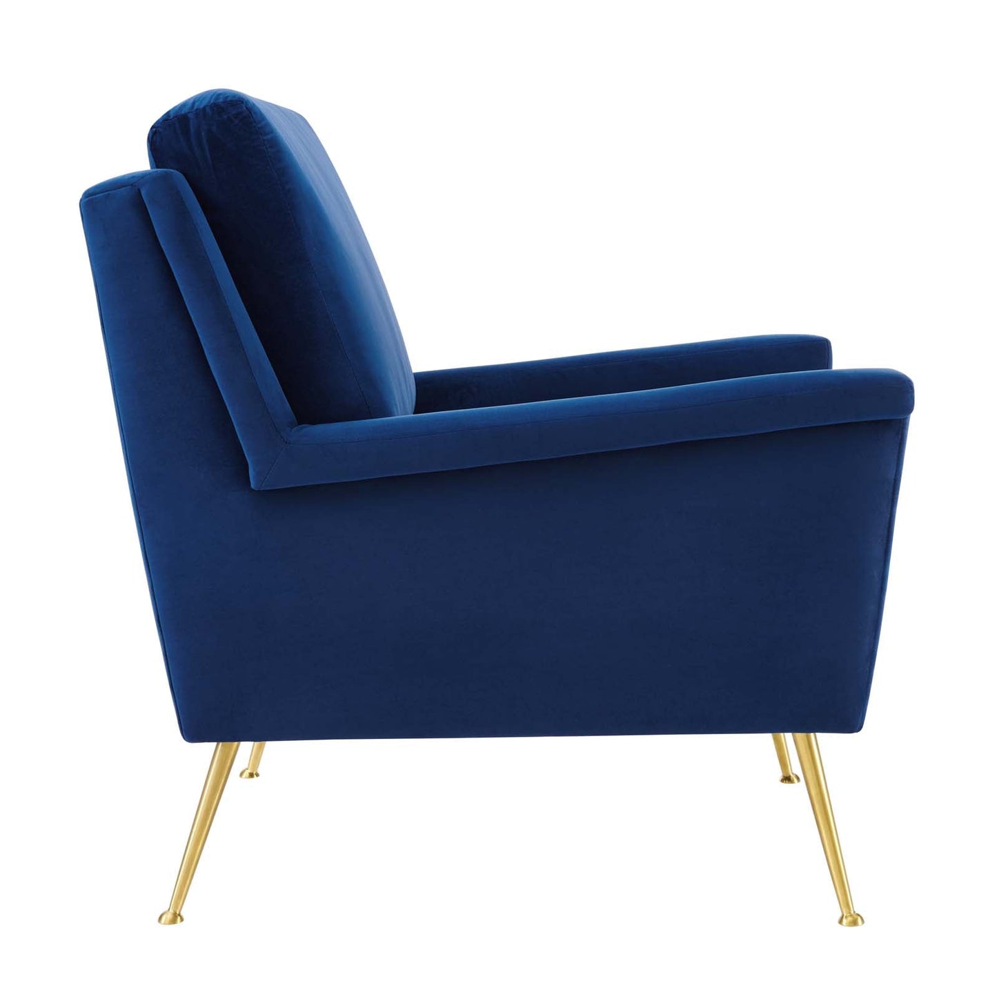 Chesapeake Performance Velvet Armchair By Modway | Armchairs | 