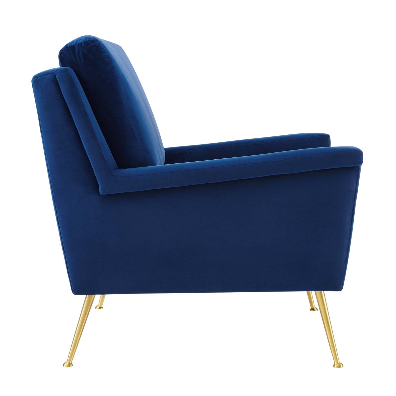 Chesapeake Performance Velvet Armchair By Modway | Armchairs | 