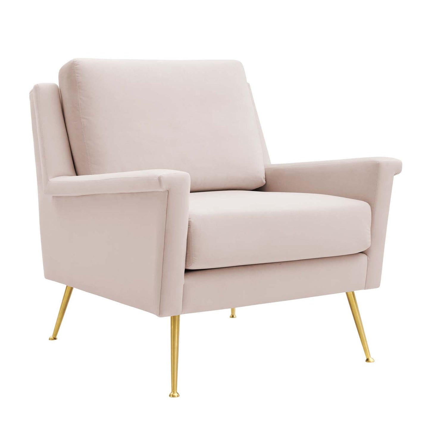 Chesapeake Performance Velvet Armchair By Modway | Armchairs | 