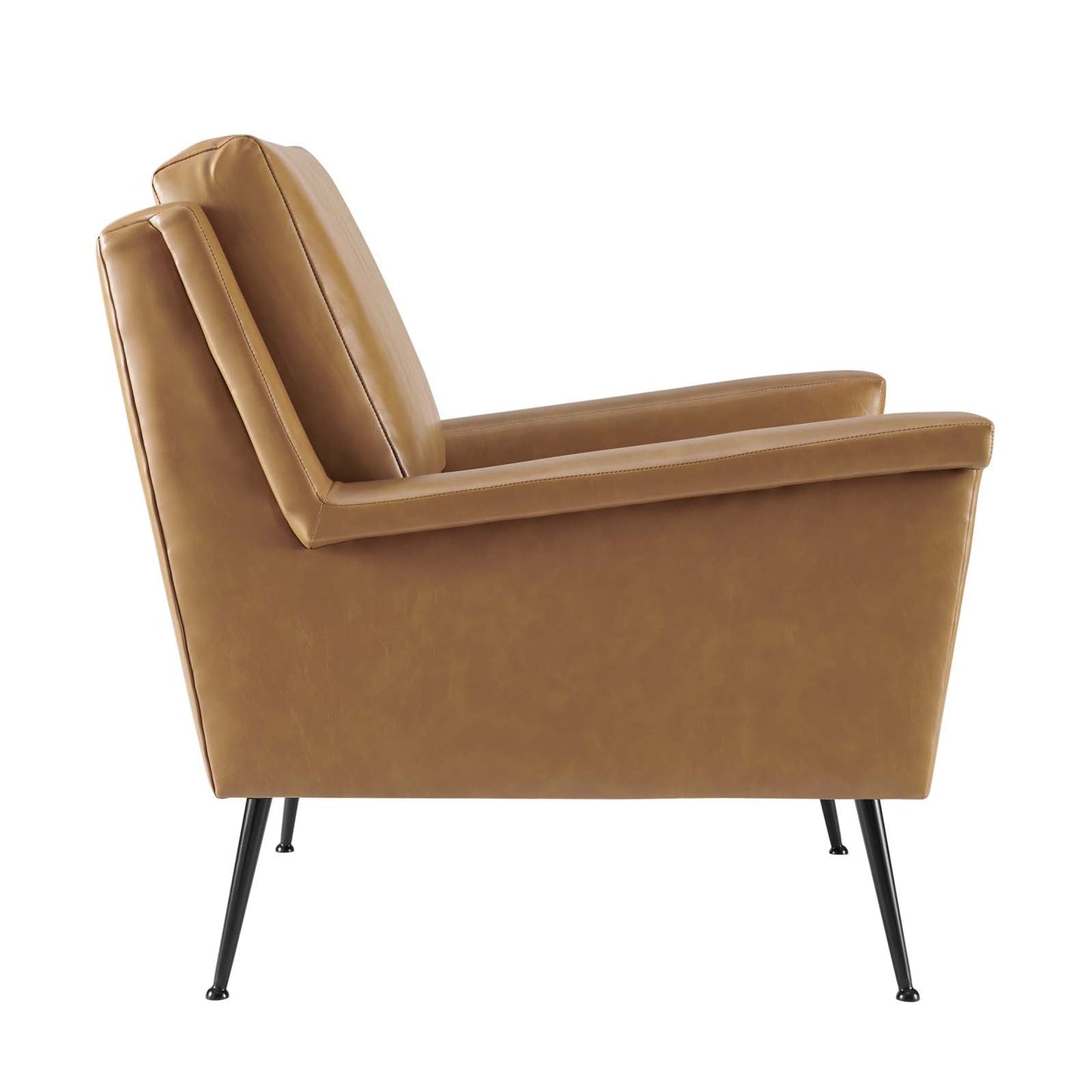 Chesapeake Vegan Leather Armchair By Modway | Armchairs | 