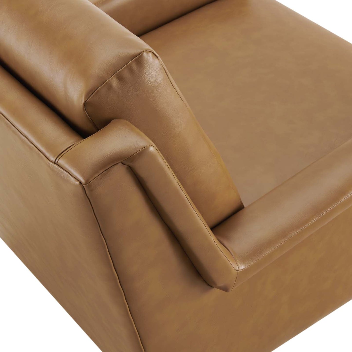 Chesapeake Vegan Leather Armchair By Modway | Armchairs | 