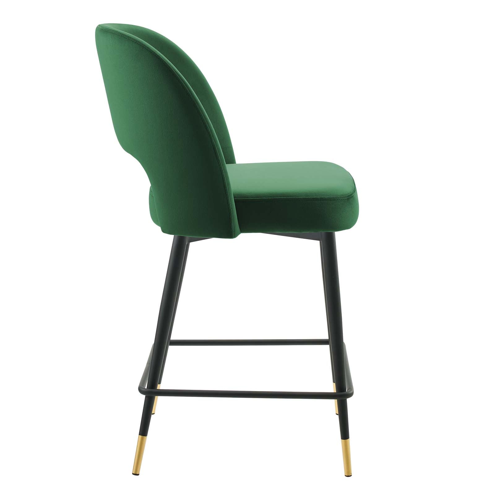 Modway Rouse Performance Velvet Counter Stool | Counter Stools | Modishstore-5