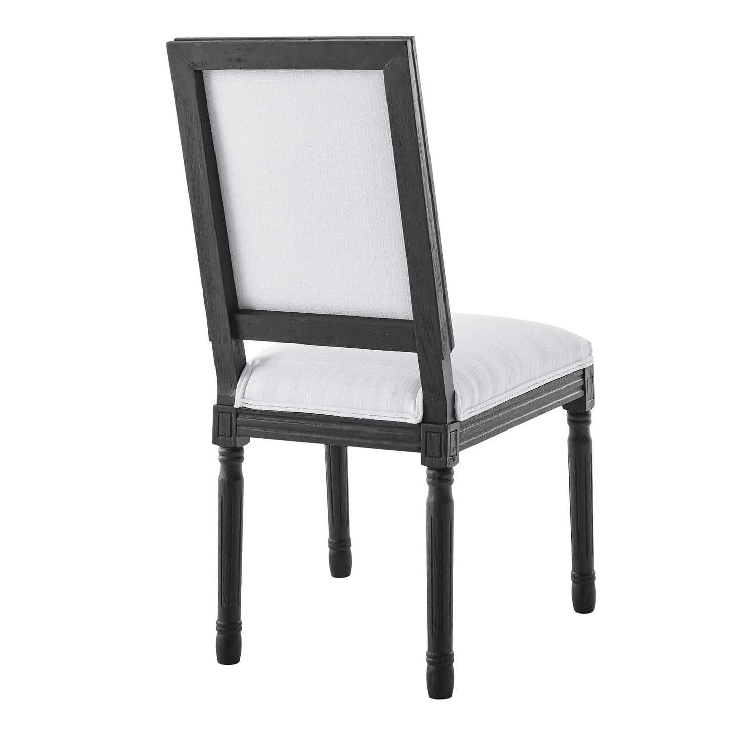 Modway Court French Vintage Upholstered Fabric Dining Side Chair | Dining Chairs | 
