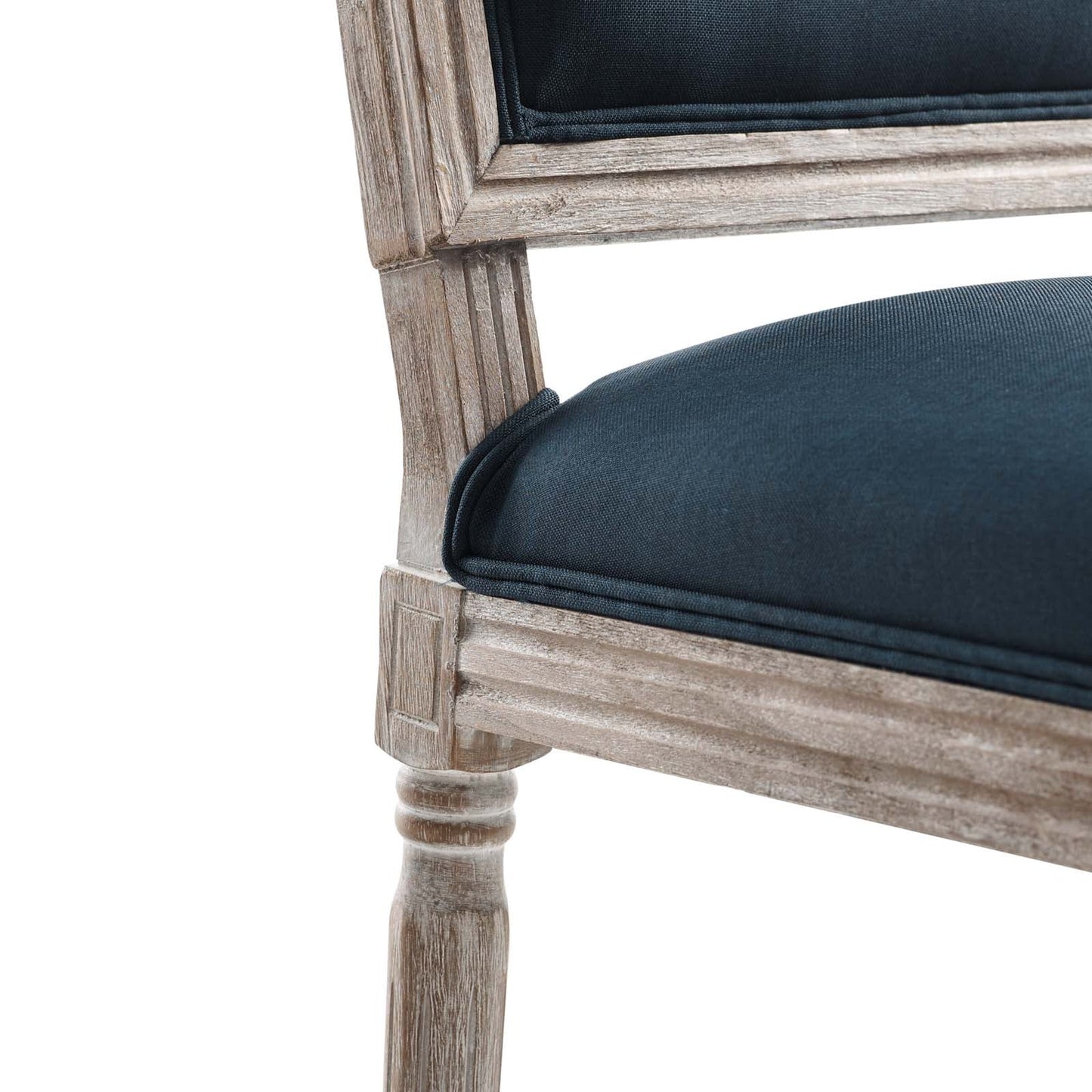 Modway Court French Vintage Upholstered Fabric Dining Side Chair | Dining Chairs | 