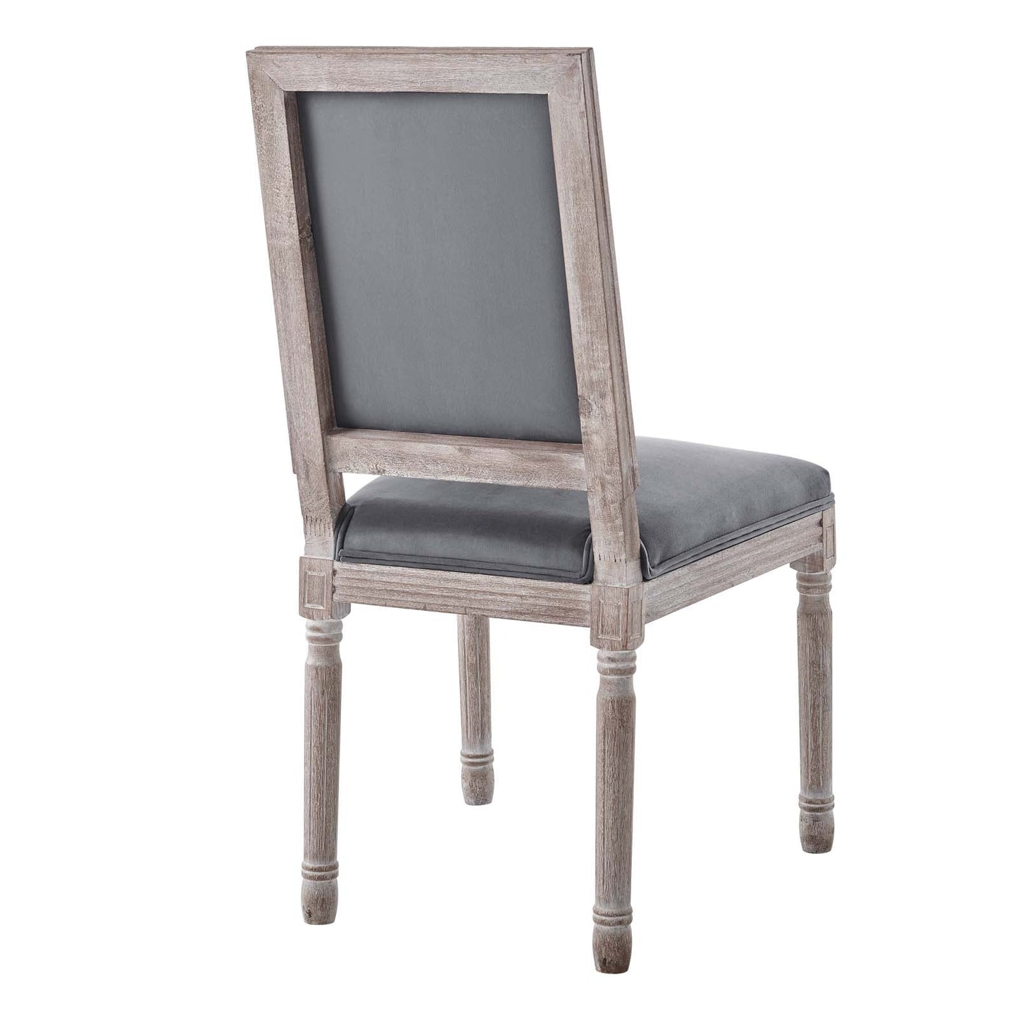 Modway Court French Vintage Performance Velvet Dining Side Chair | Dining Chairs | 