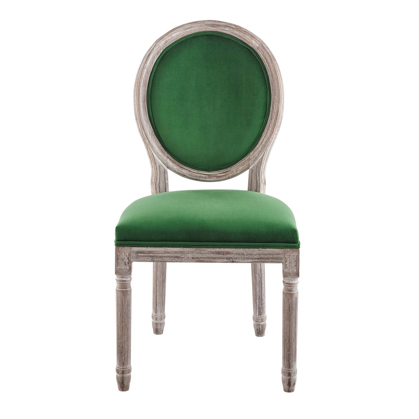 Modway Emanate Vintage French Performance Velvet Dining Side Chair | Dining Chairs | 