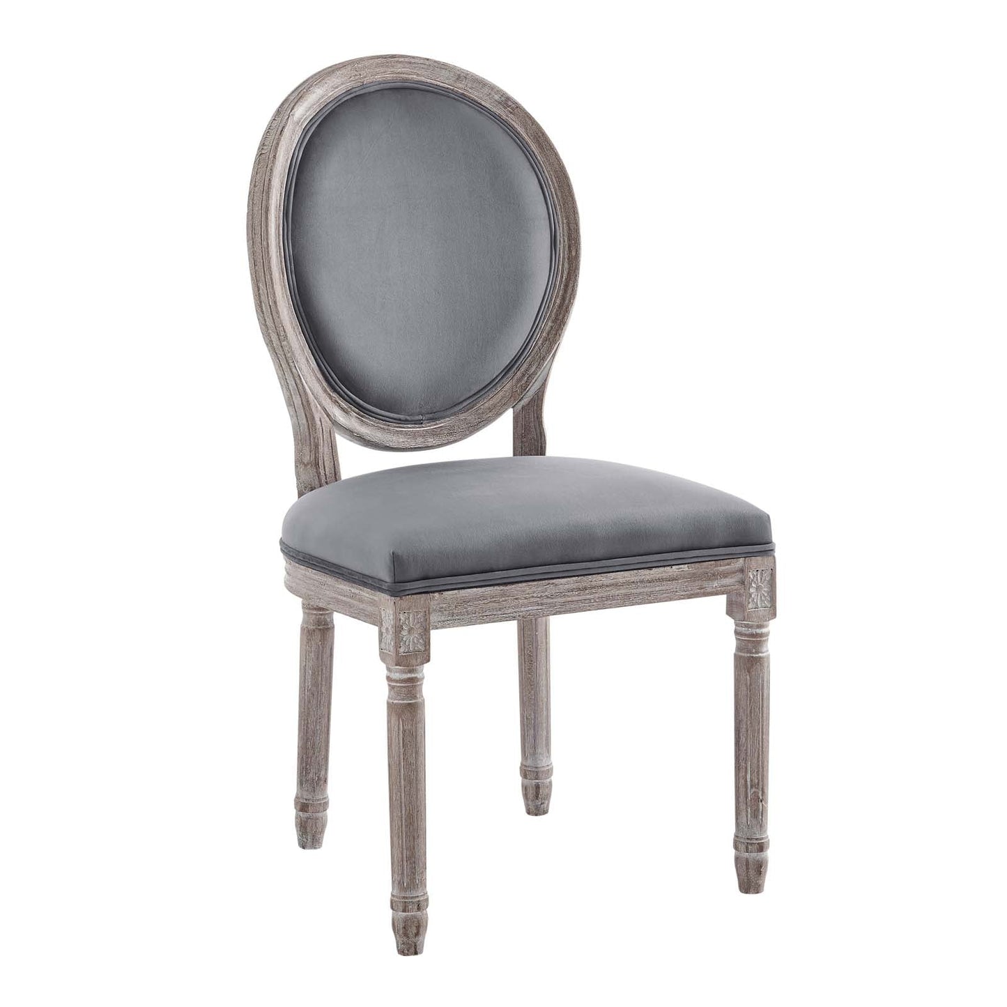 Modway Emanate Vintage French Performance Velvet Dining Side Chair | Dining Chairs | 